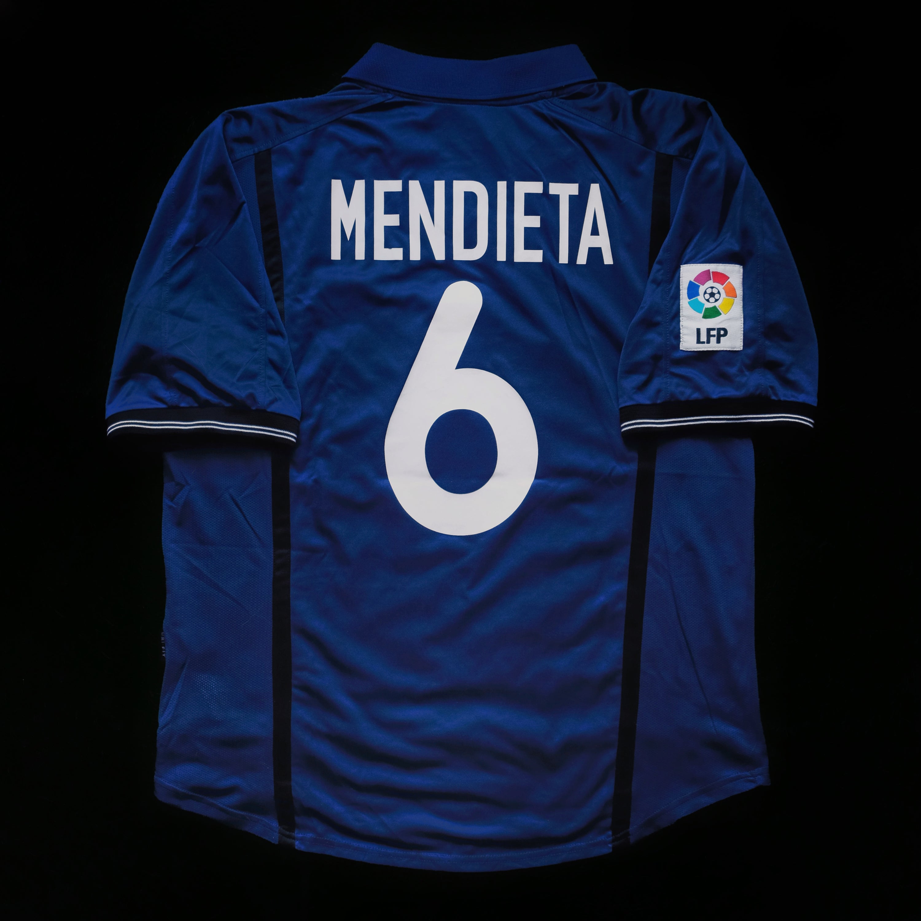 2000/01 Valencia #6 MENDIETA Away Jersey (L)