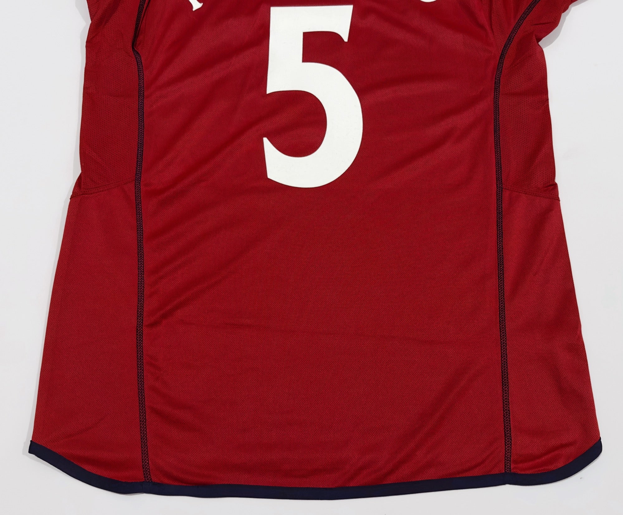 2002/04 England #5 FERDINAND Away Jersey (L) – Double Kick