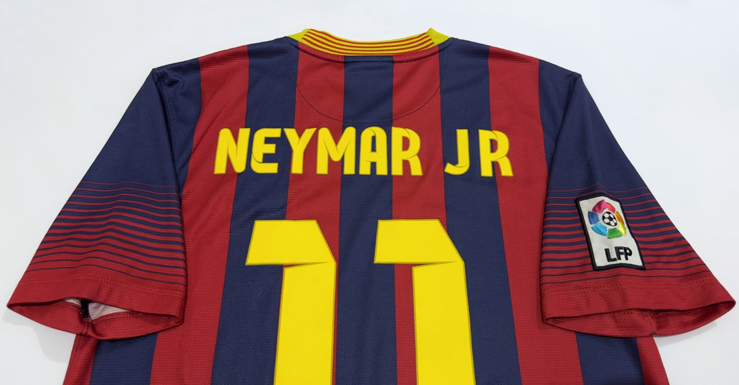 2013/14 Barcelona #11 NEYMAR JR Home Jersey (S)