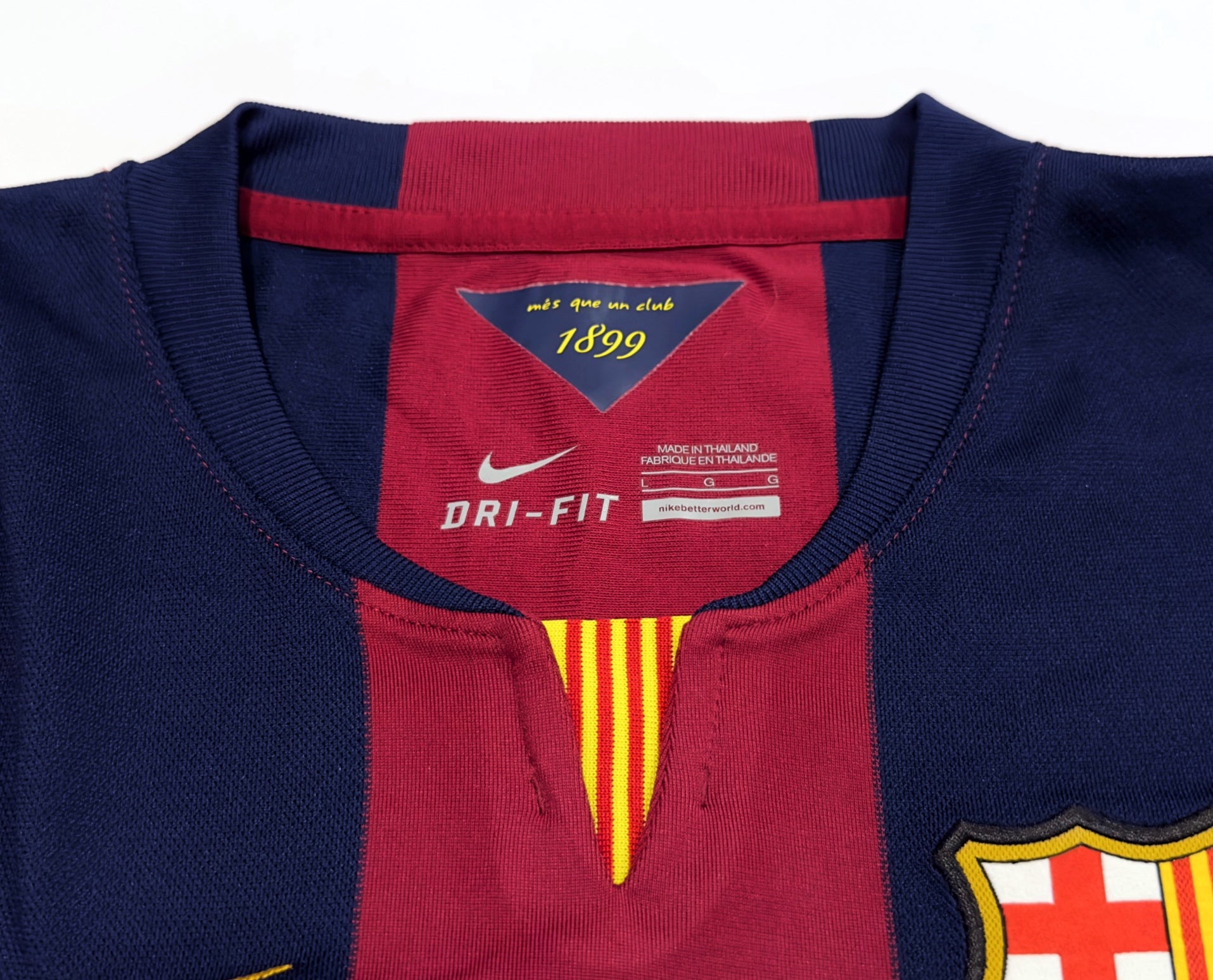 2014/15 Barcelona Home Jersey (L)