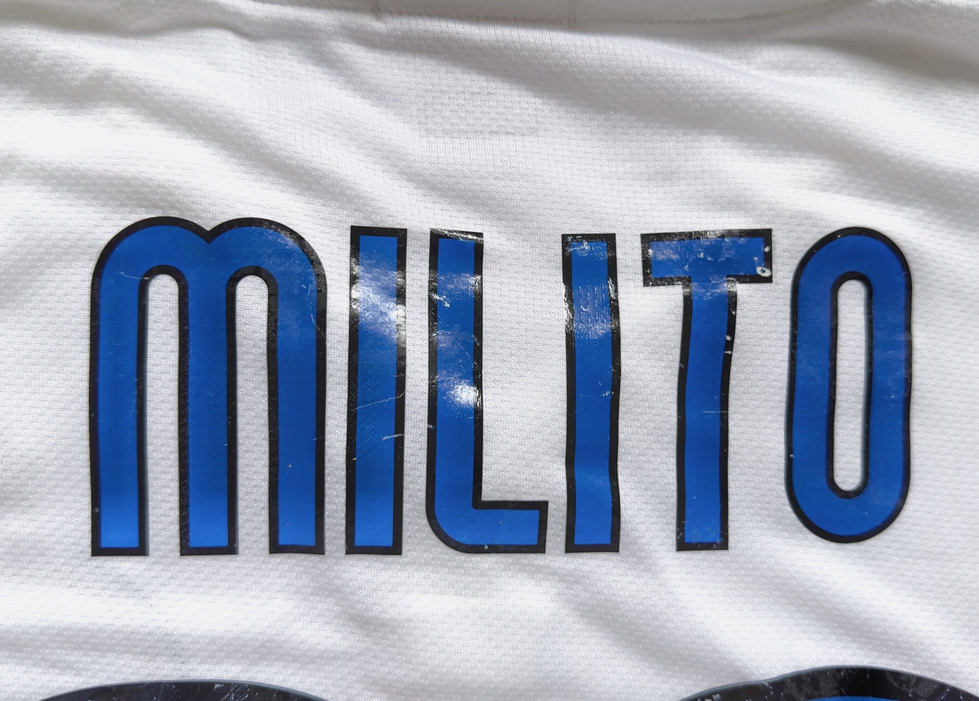 2009/10 Inter Milan #22 MILITO Away Jersey (L)