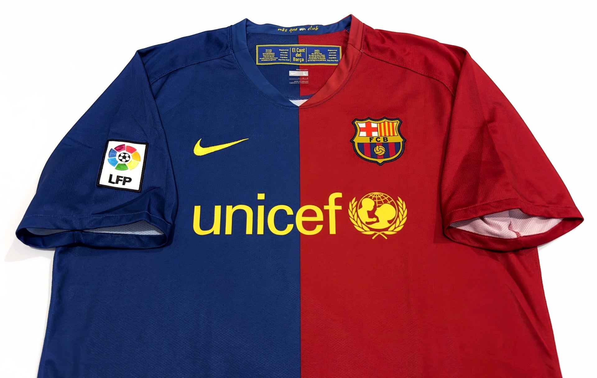 2008/09 Barcelona Home Jersey (L)