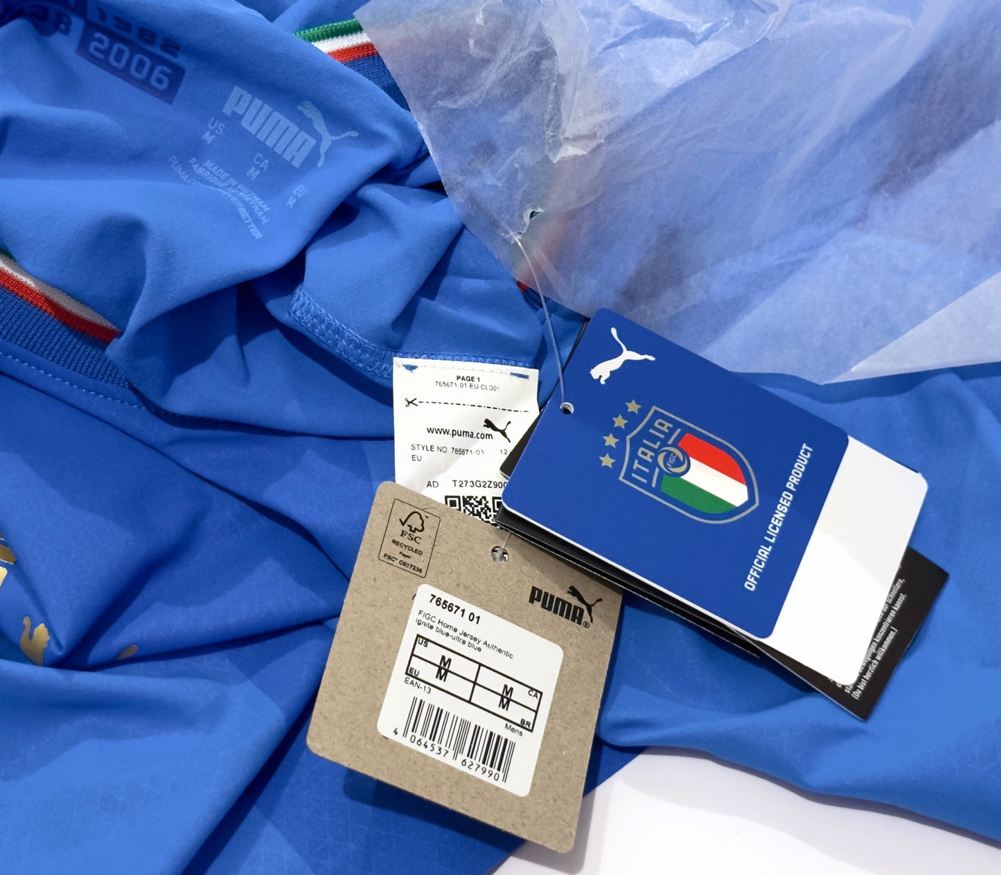 2022/23 Italy Home Jersey Boxset