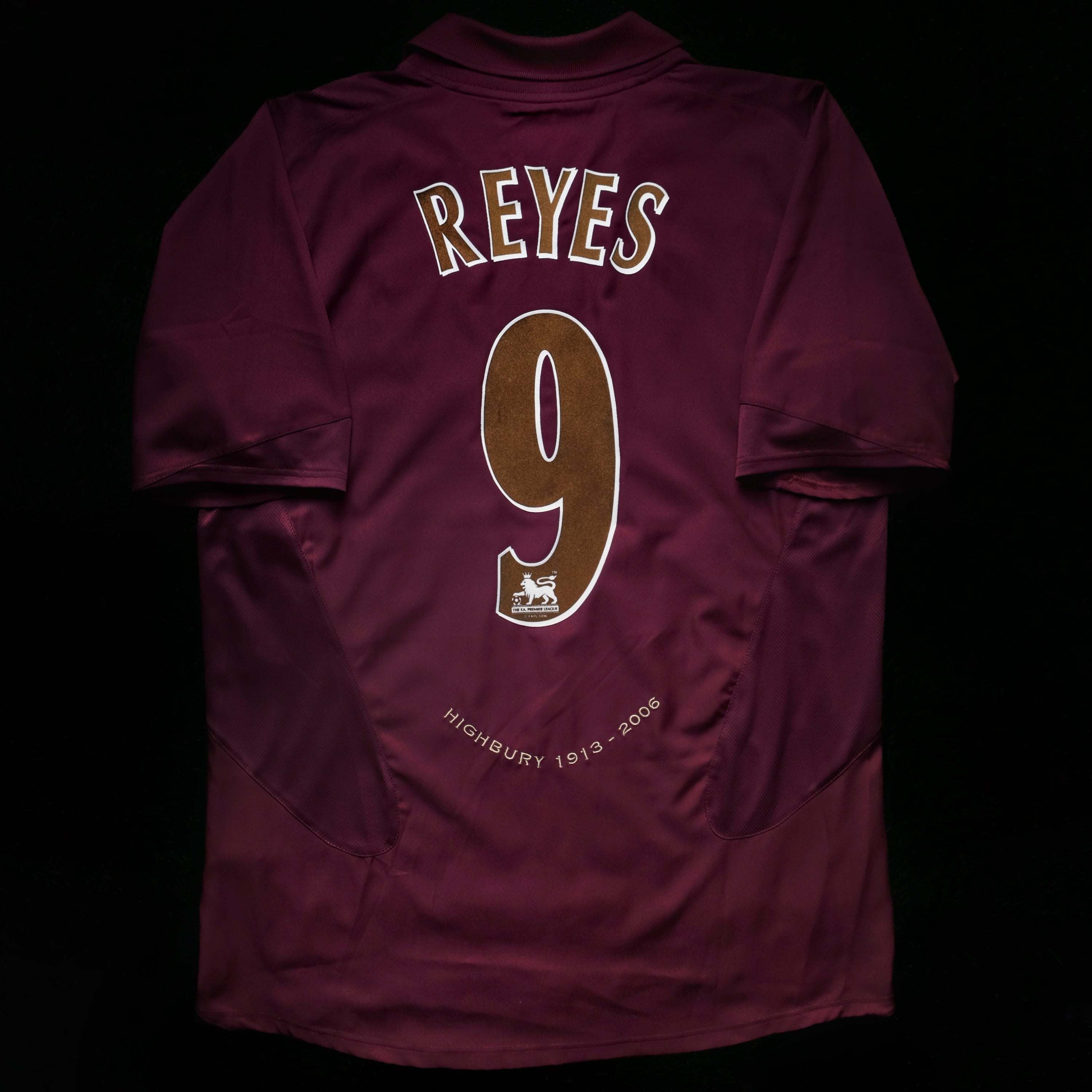 2005/06 Arsenal #9 REYES Home Jersey (L)