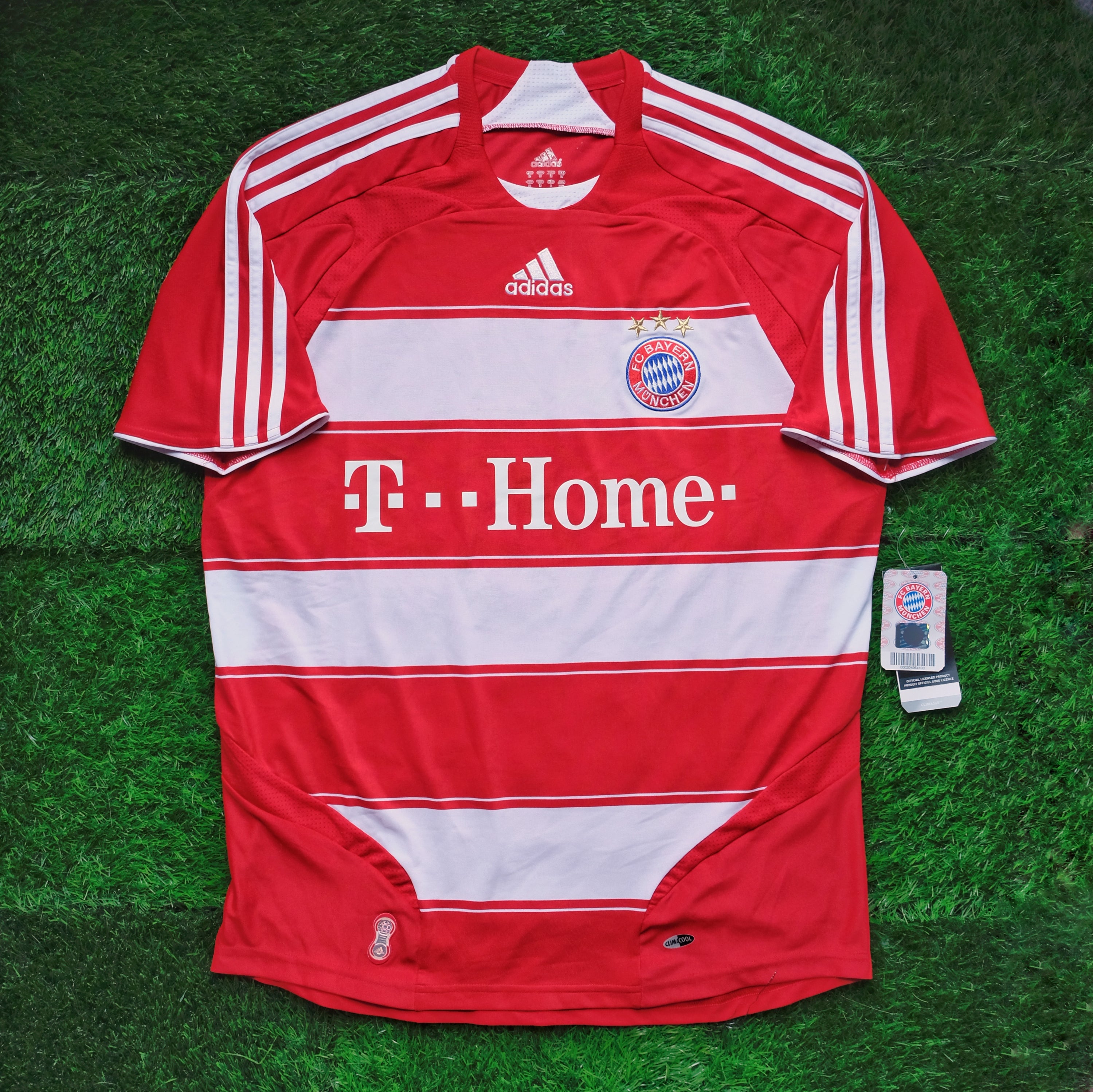 2007/09 Bayern Munich Home Jersey (M)