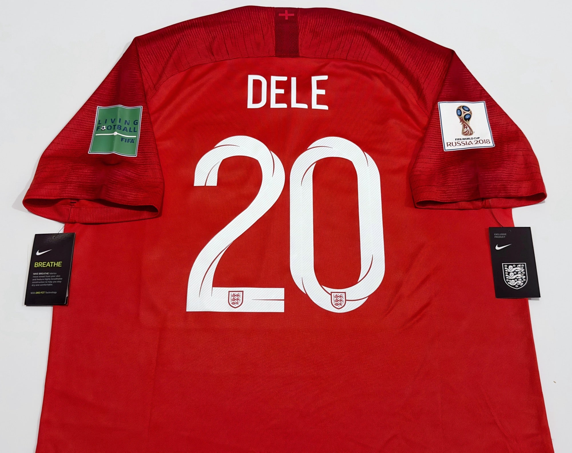 2018/19 England #20 DELE Away Jersey (XL)