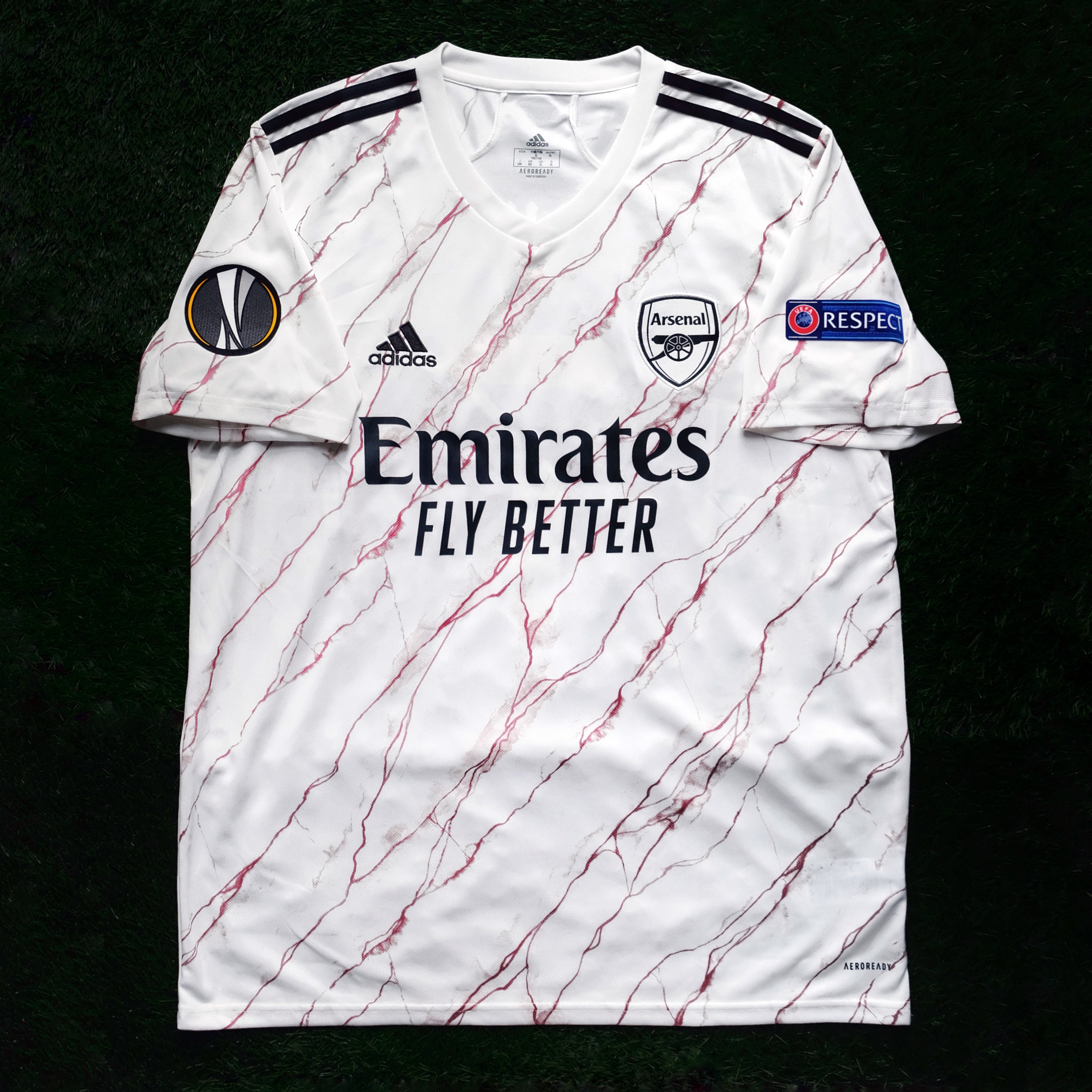 2020/21 Arsenal #7 SAKA Away Jersey (XL) – Double Kick