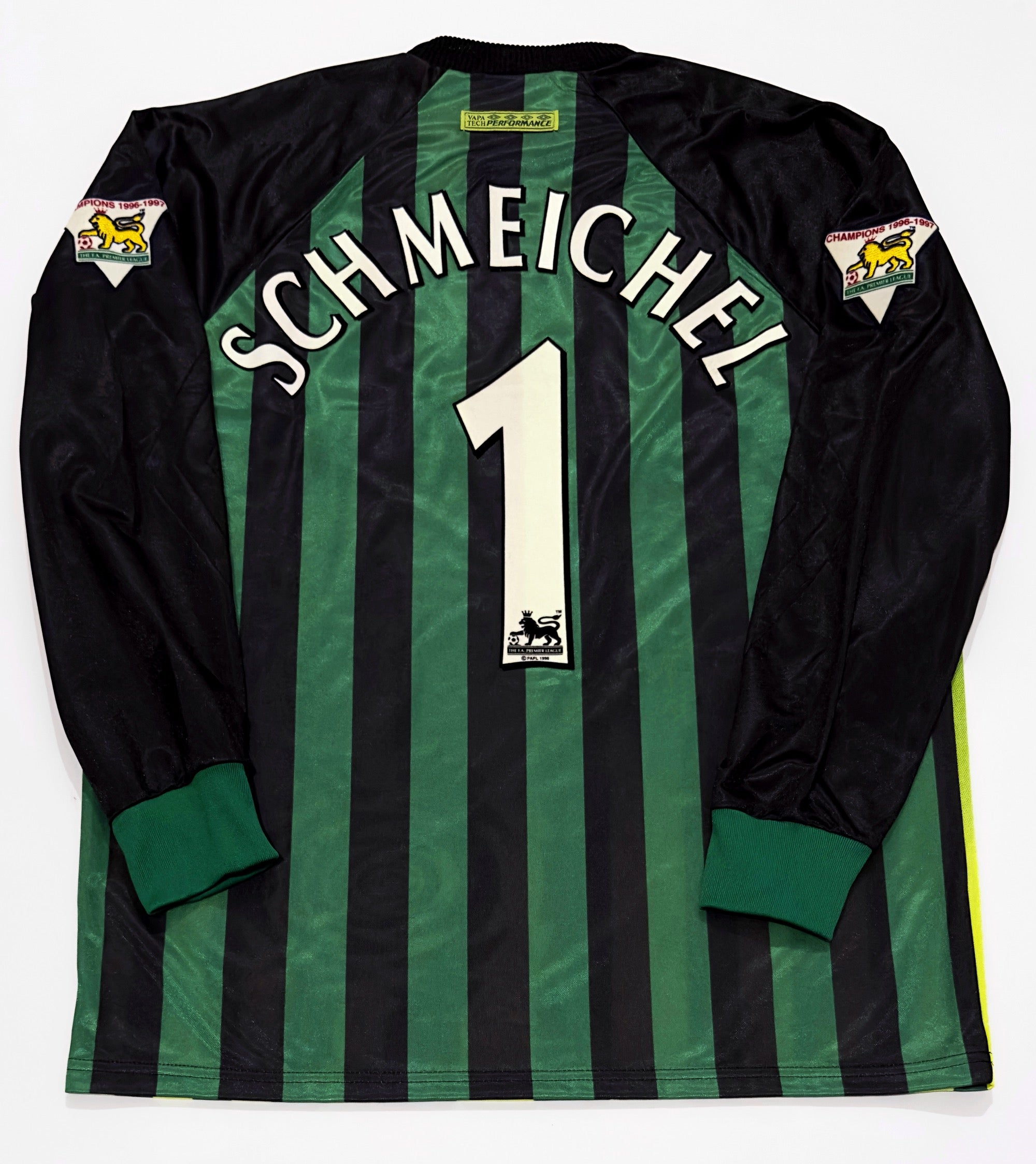 1997/98 Man Utd #1 SCHMEICHEL GK Jersey (L) L/S
