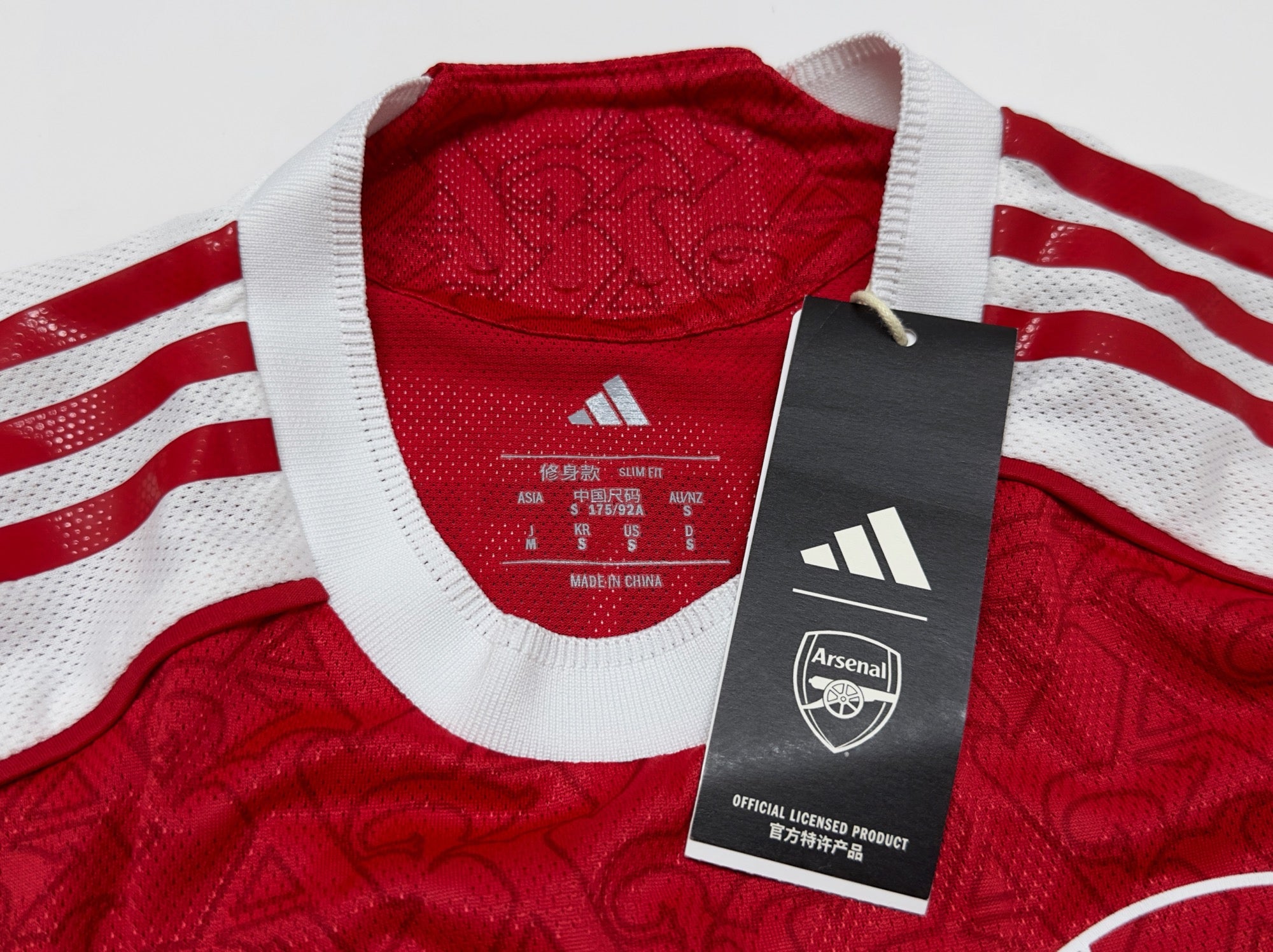 2025/26 Arsenal #33 CALAFIORI Home Jersey (S)