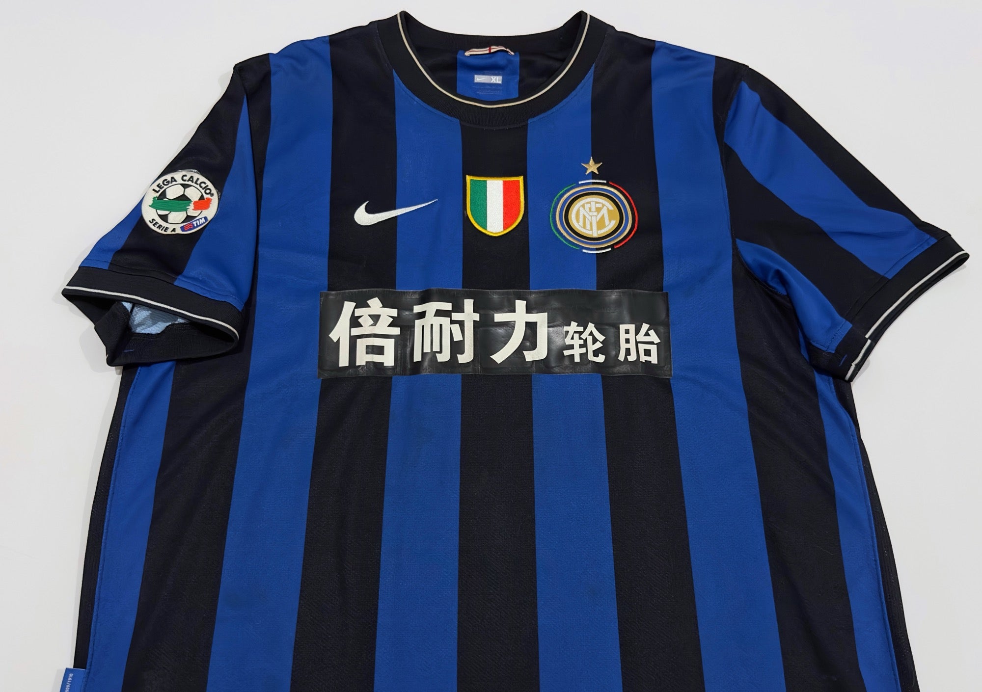 2009/10 Inter Milan #9 ETO'O Home Jersey (XL)