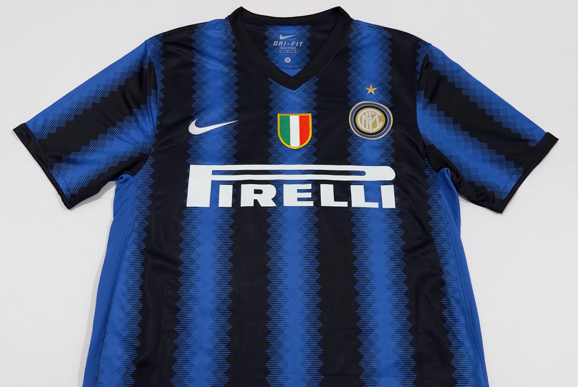 2010/11 Inter Milan #55 NAGATOMO Home Jersey (M)