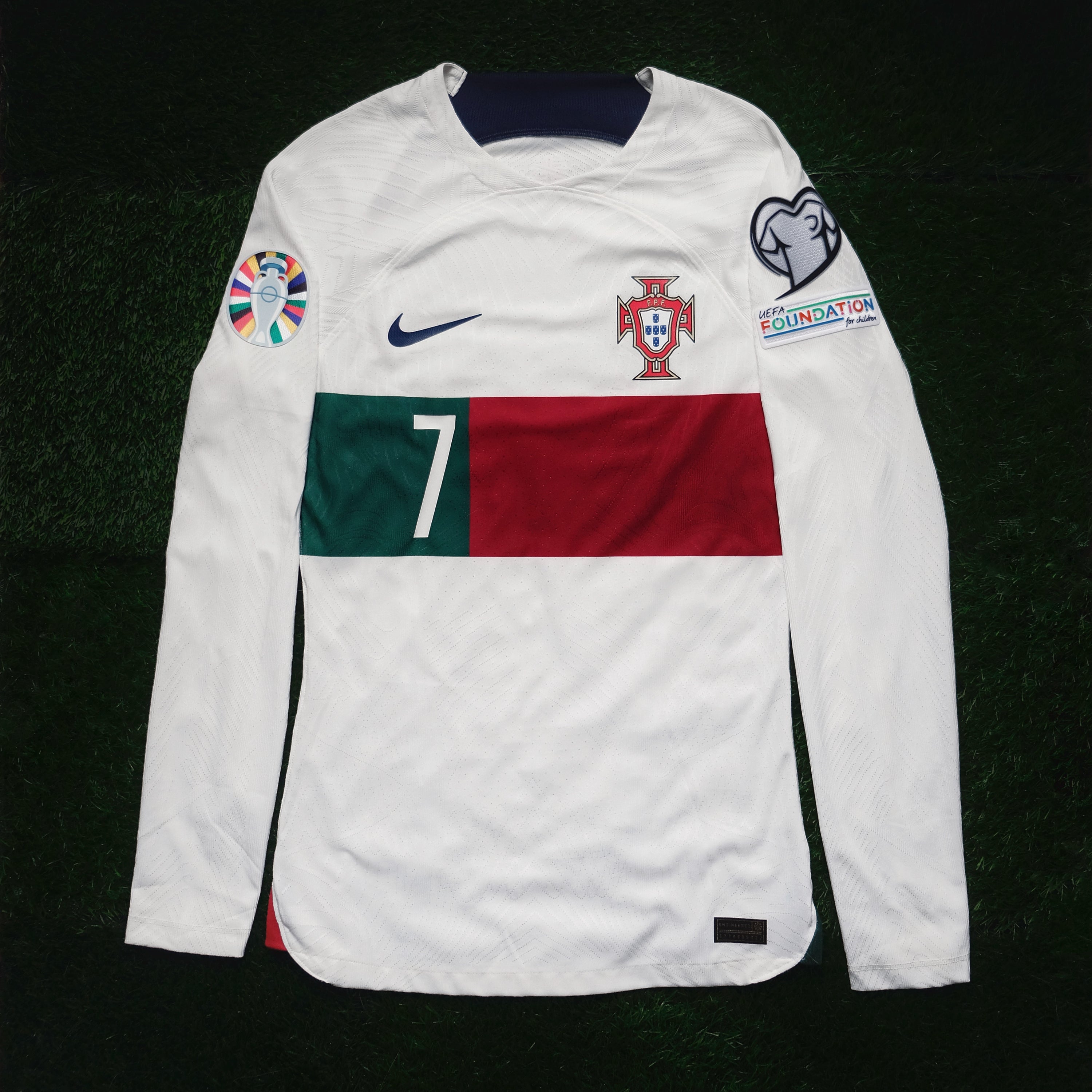 2022/23 Portugal #7 RONALDO Away Jersey (S) L/S