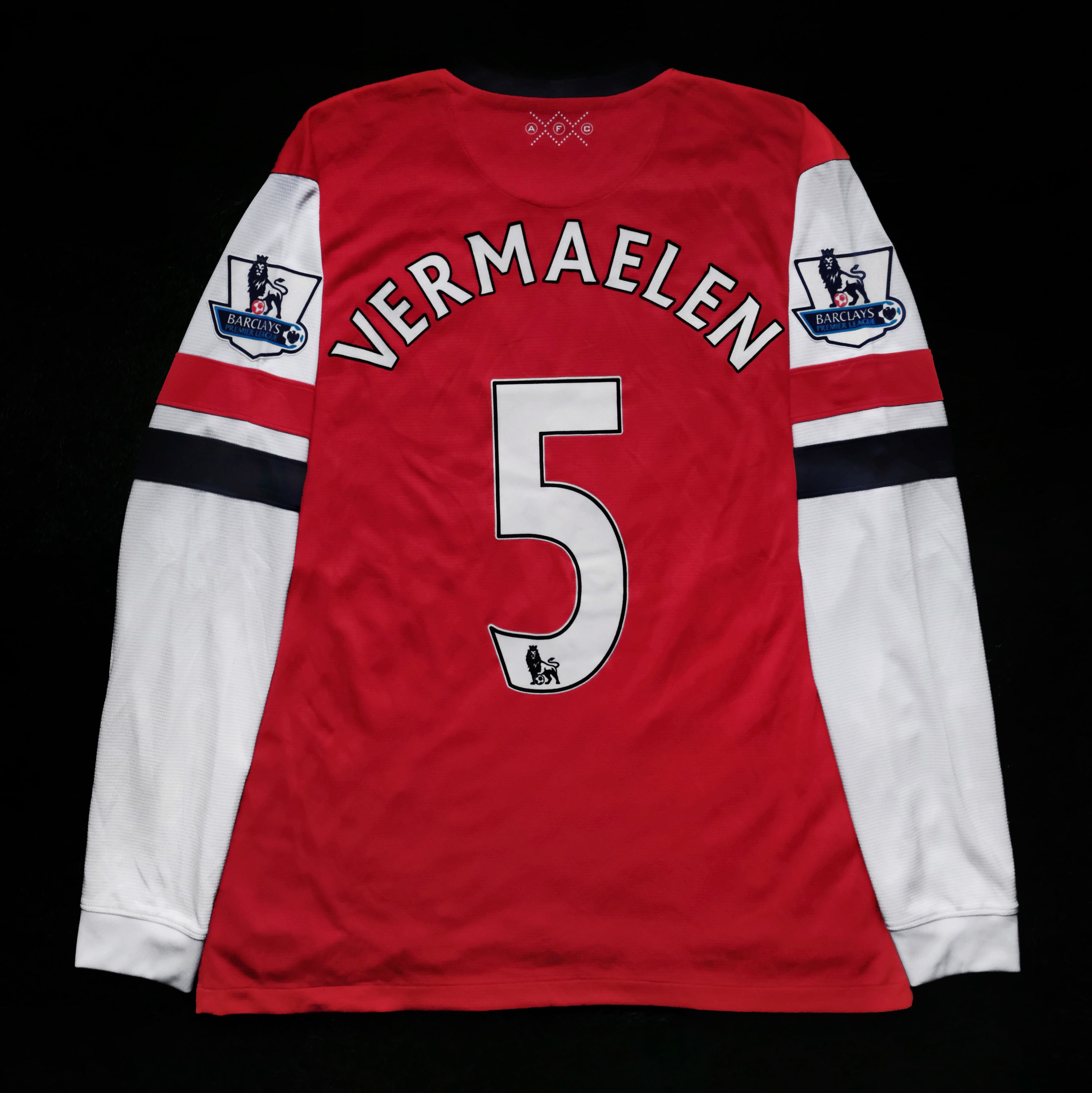 2012/14 Arsenal #5 VERMAELEN Home Jersey (L) L/S