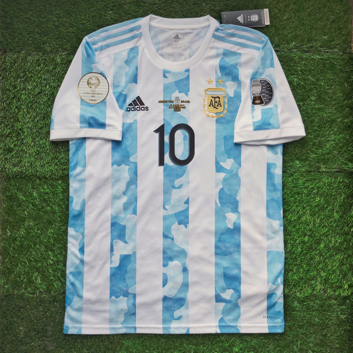 2020/21 Argentina #10 MESSI Home Jersey (M)