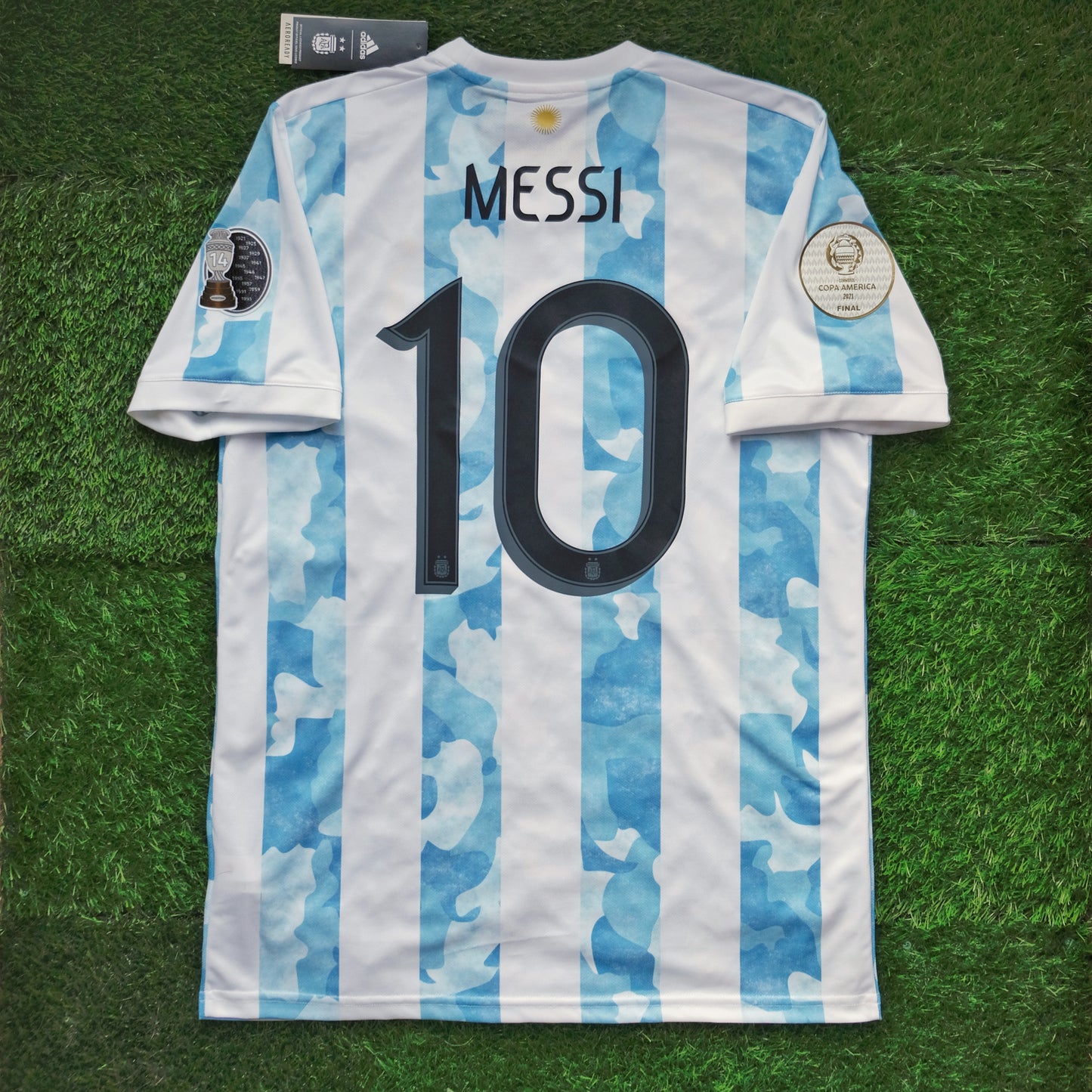 2020/21 Argentina #10 MESSI Home Jersey (M)