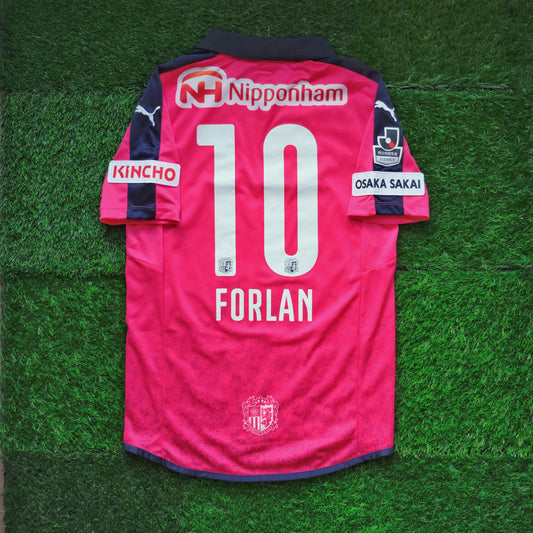 2015 Cerezo Osaka #10 FORLAN Home Jersey (S)