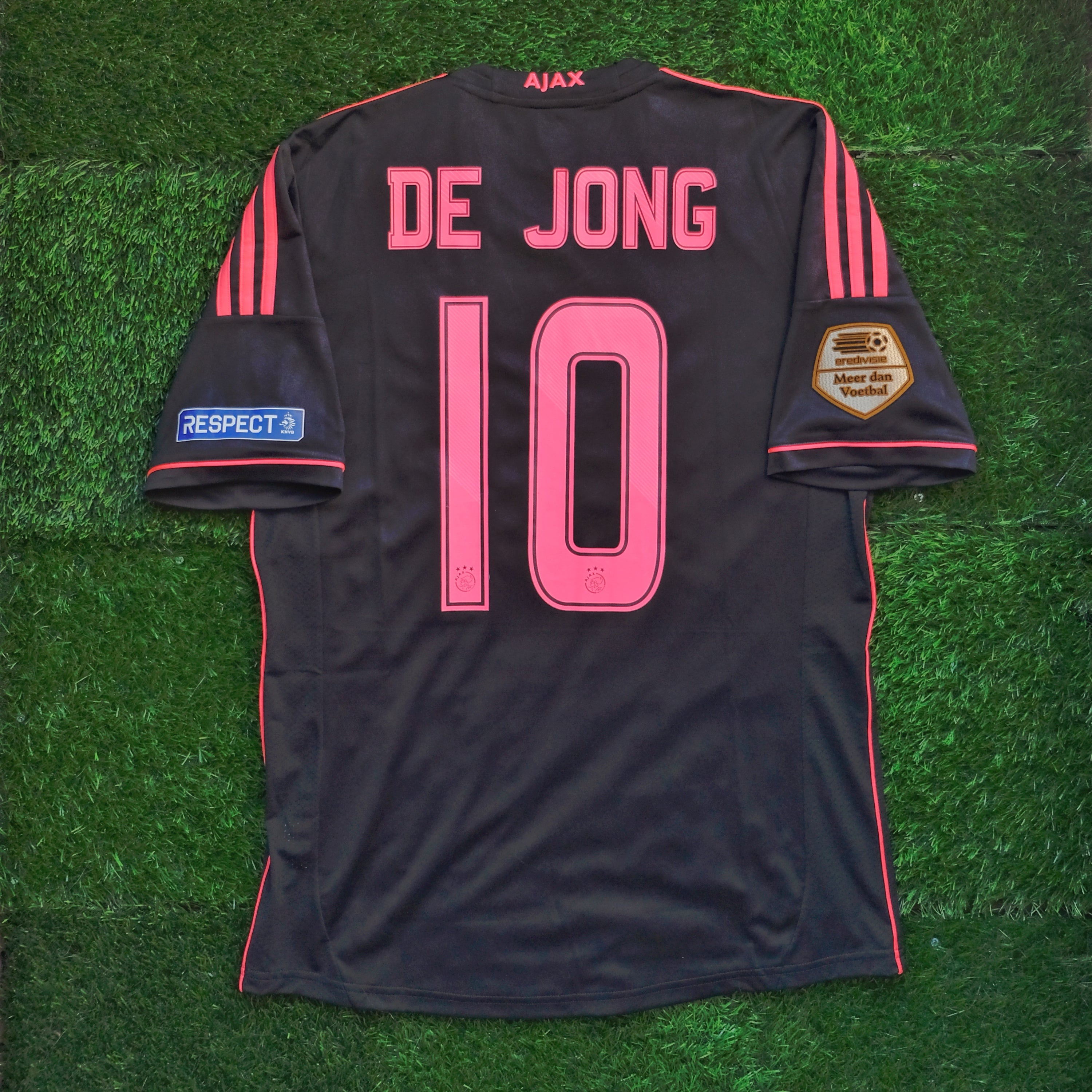 2013/14 Ajax #10 DE JONG Away Jersey (M)