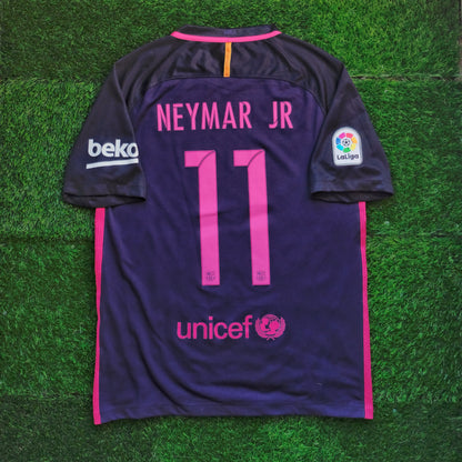 2016/17 Barcelona #11 NEYMAR JR Away Jersey (M)