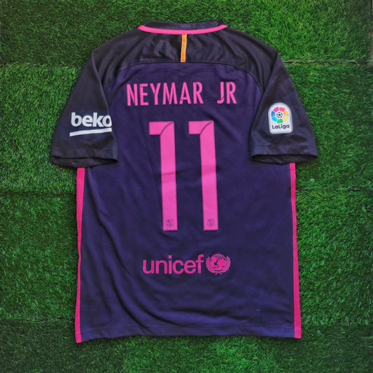 2016/17 Barcelona #11 NEYMAR JR Away Jersey (M)