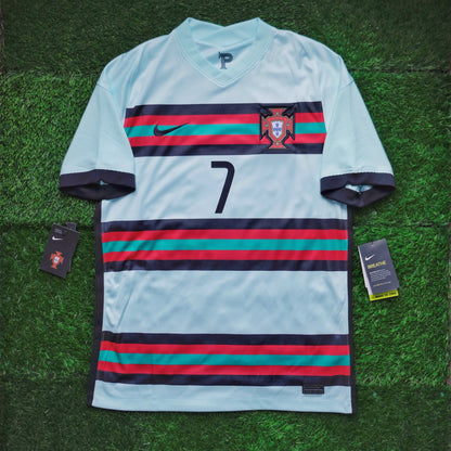 2020/21 Portugal #7 RONALDO Away Jersey (S)