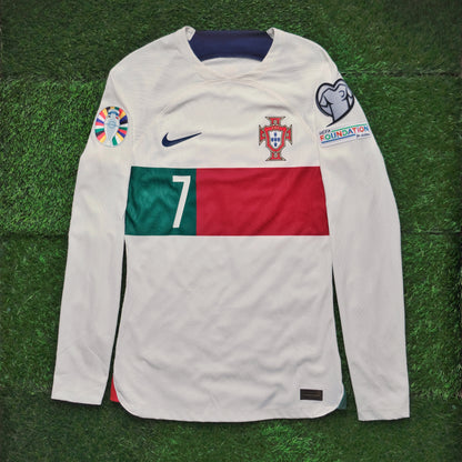 2022/23 Portugal #7 RONALDO Away Jersey (S) L/S