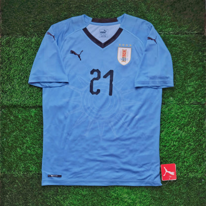 2018/19 Uruguay #21 E.CAVANI Home Jersey (M)