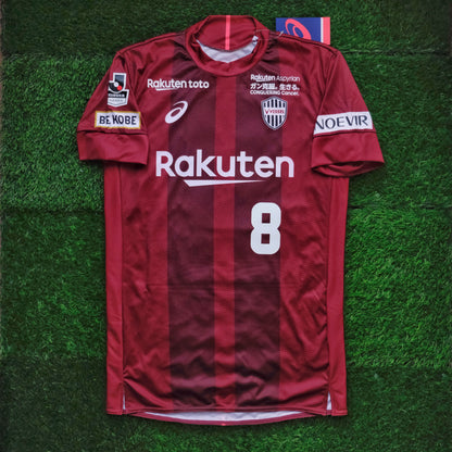 2018 Vissel Kobe #8 A.INIESTA Home Jersey Boxset (XL)