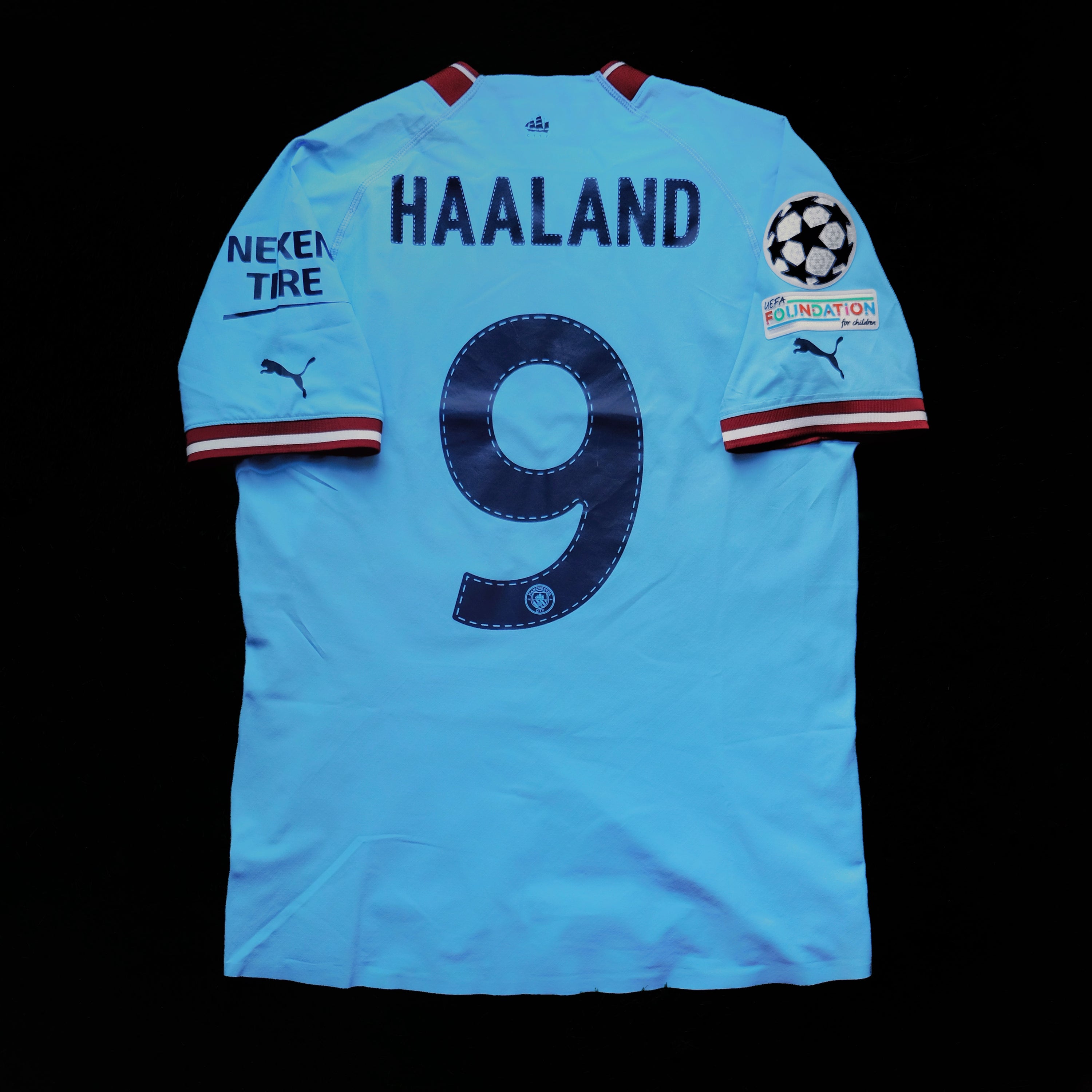 2022/23 Man City #9 HAALAND Home Jersey (M)
