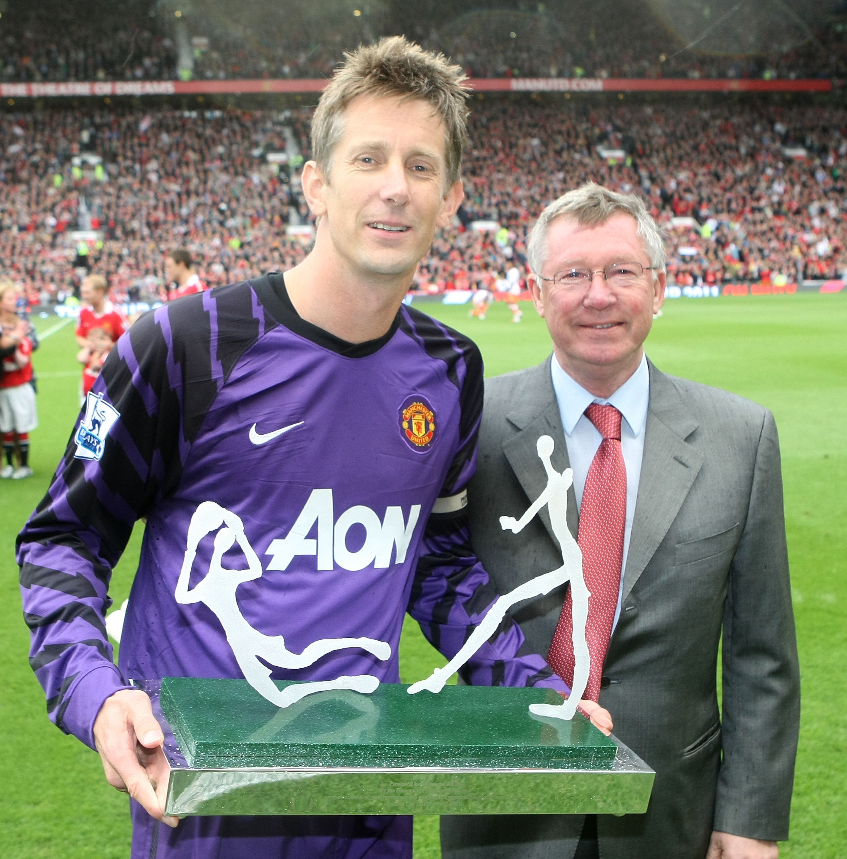 2010/11 Man Utd #1 VAN DER SAR GK Jersey (M) L/S