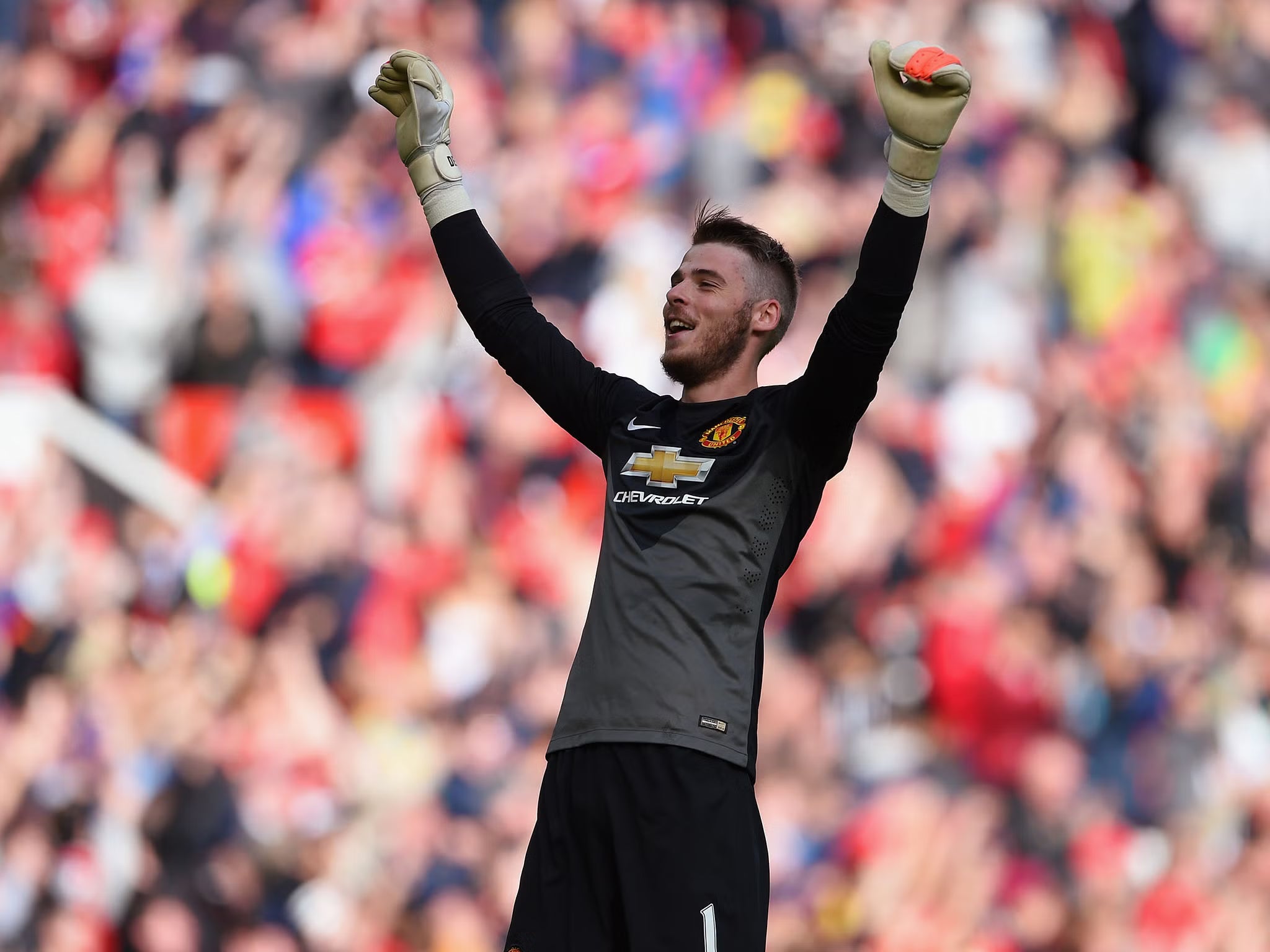2014/15 Man Utd #1 DE GEA GK Jersey (M) L/S