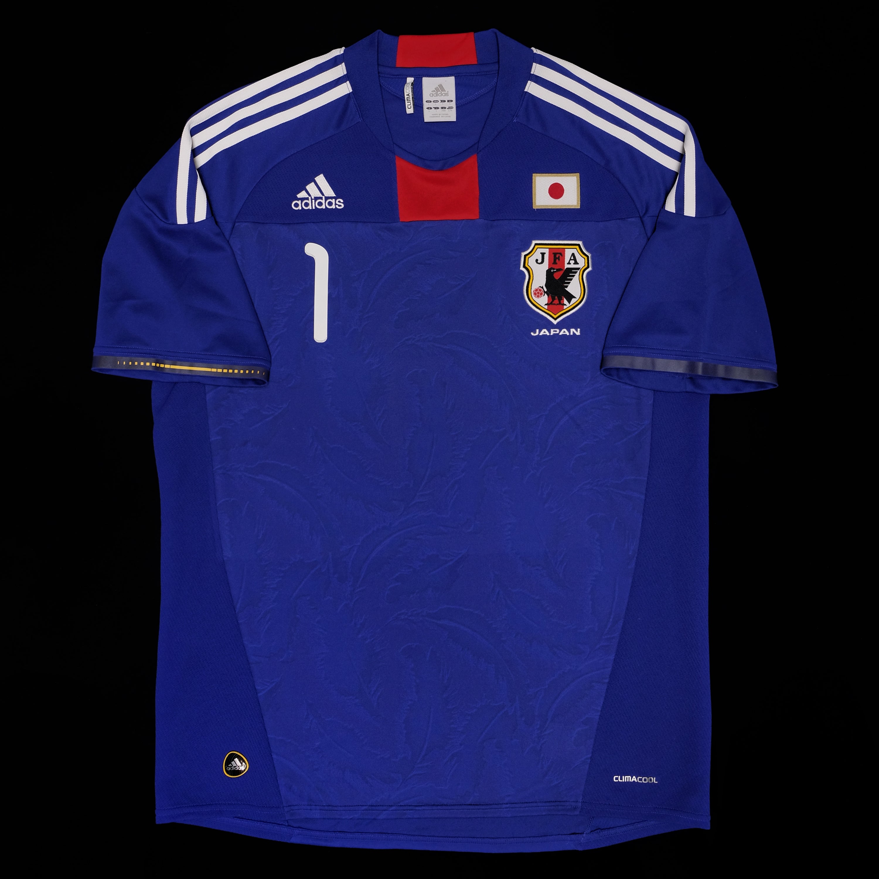 2010/11 Japan #1 KAWASHIMA Home Jersey (L)