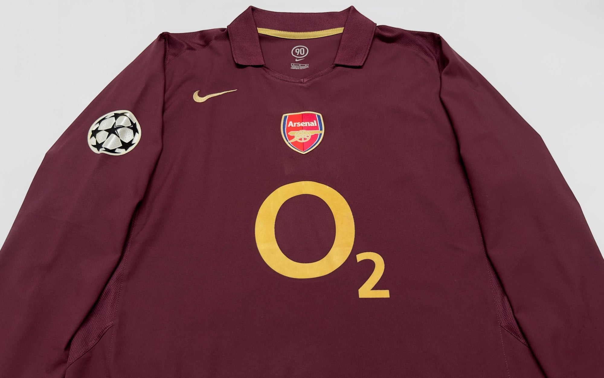2005/06 Arsenal #15 FABREGAS Home Jersey (L) L/S