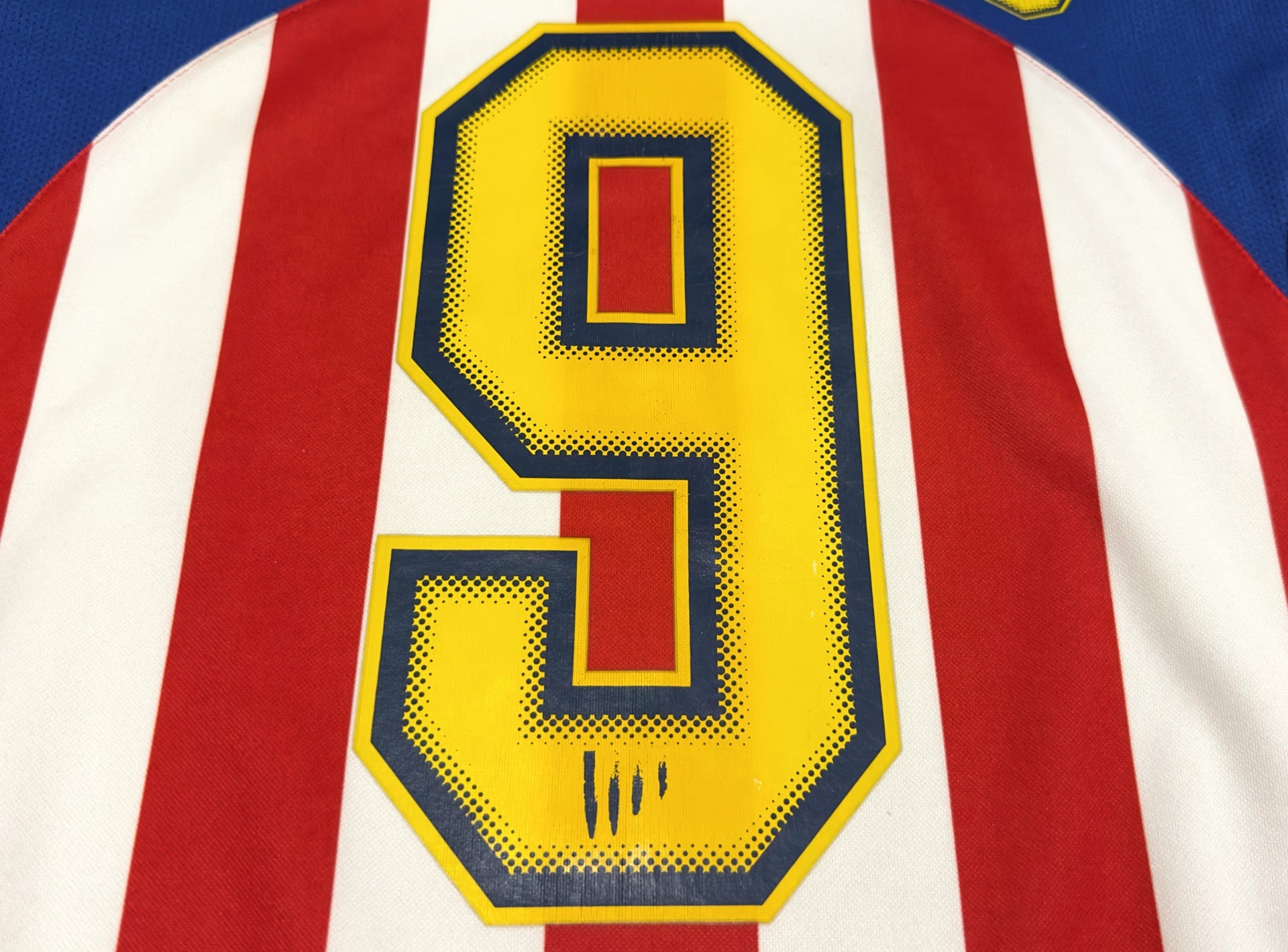 2004/05 Atletico Madrid #9 F.TORRES Home Jersey (XL)