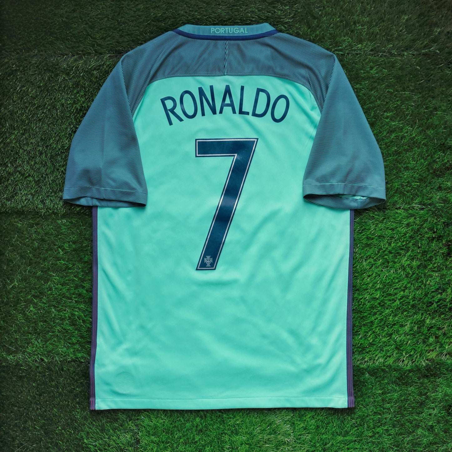 2016/17 Portugal #7 RONALDO Away Jersey (M)