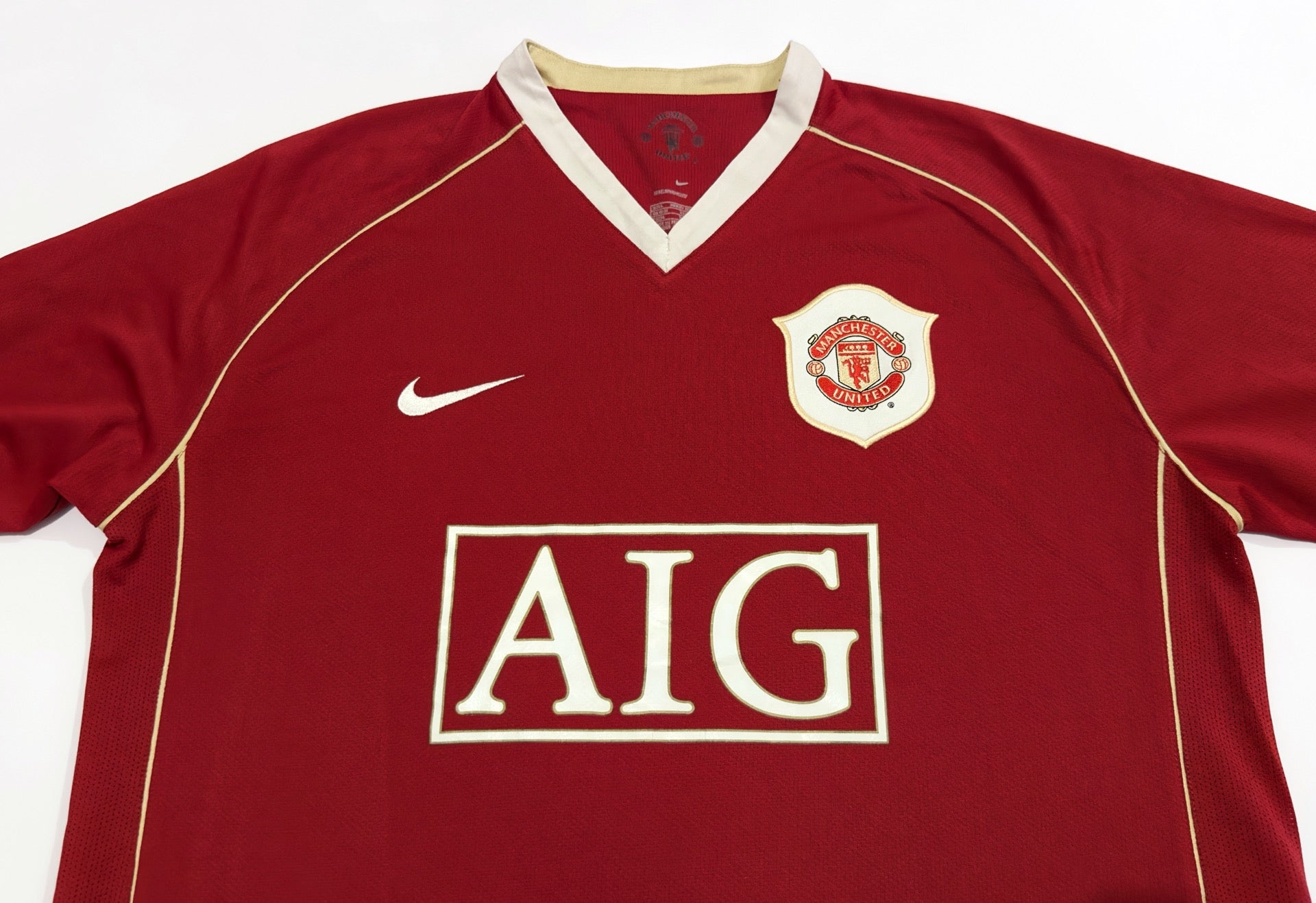 2006/07 Man Utd #7 RONALDO Home Jersey (L) L/S