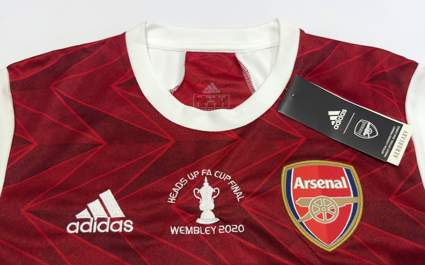 2020/21 Arsenal #14 AUBAMEYANG Home Jersey (S)