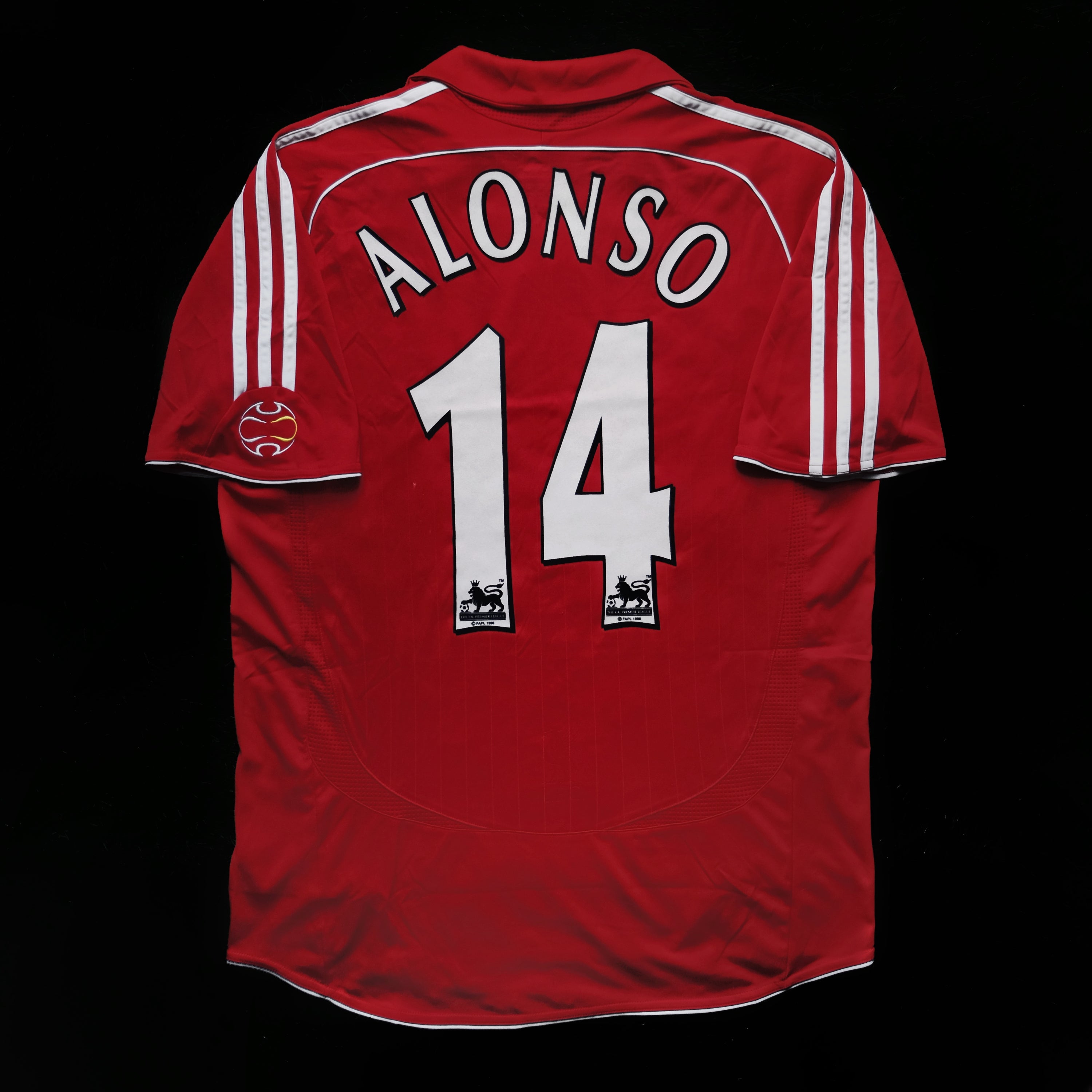2006/08 Liverpool #14 ALONSO Home Jersey (M)