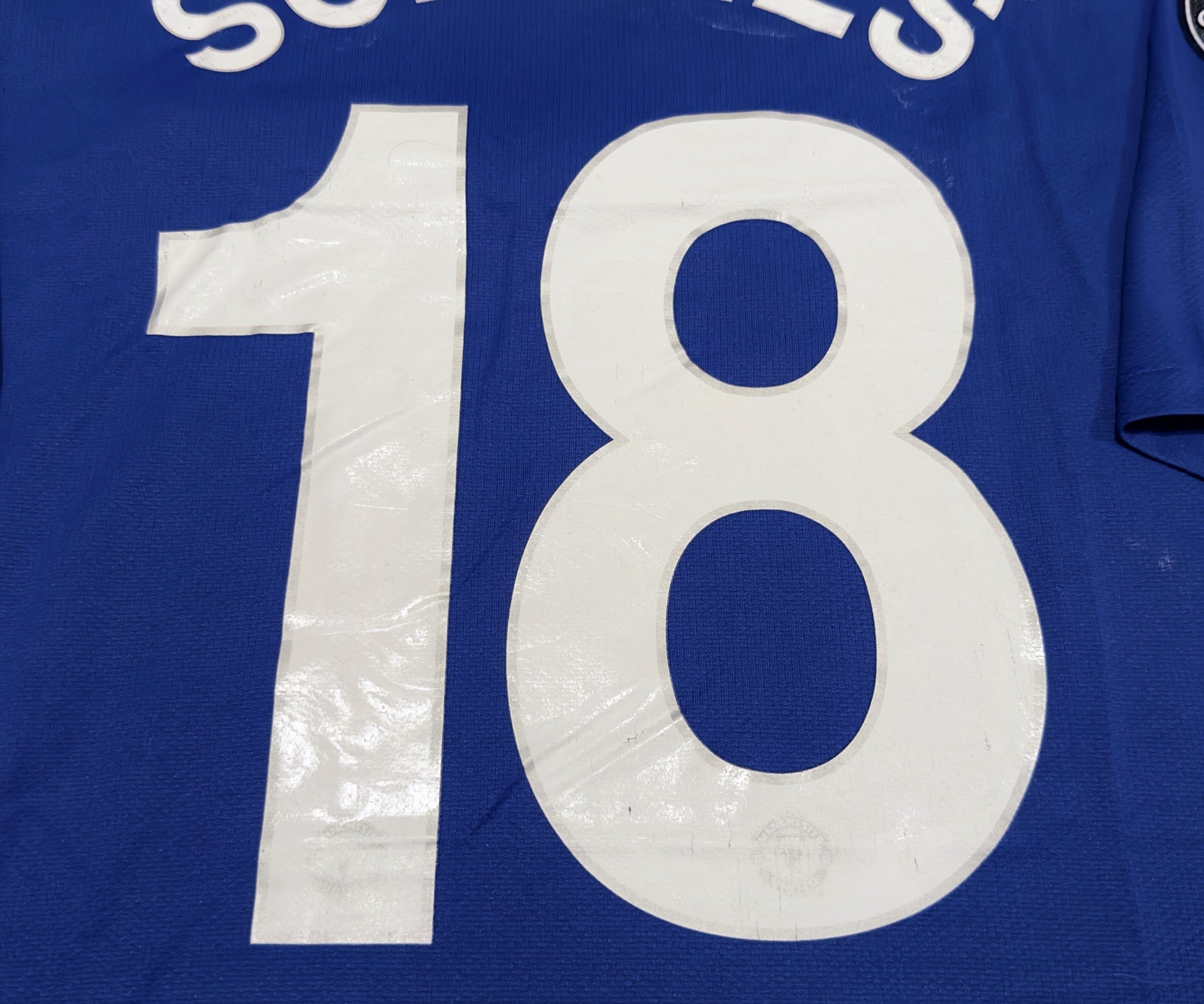 2008/09 Man Utd #18 SCHOLES Third Jersey (L)