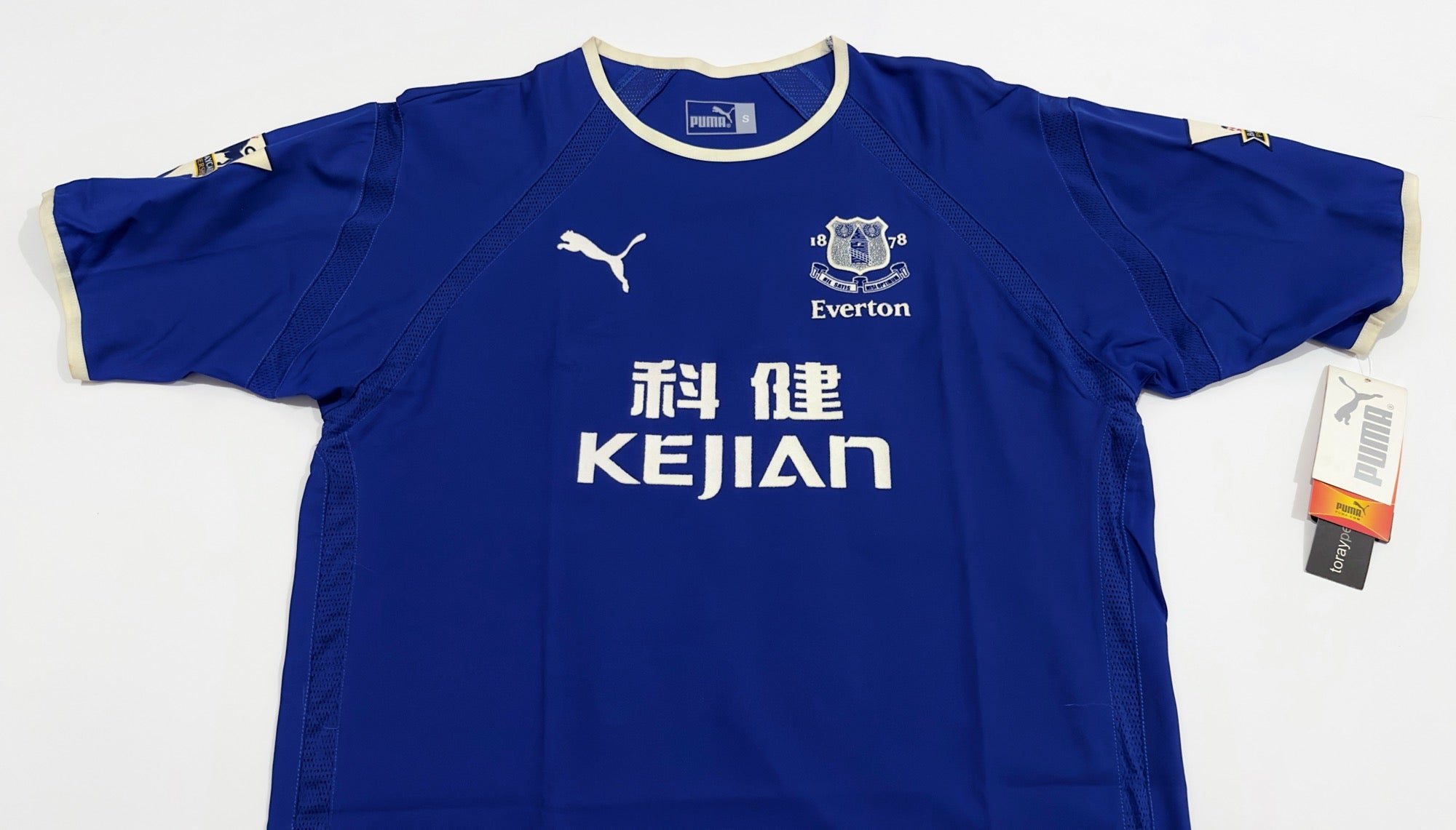 2003/04 Everton #18 ROONEY Home Jersey (S)
