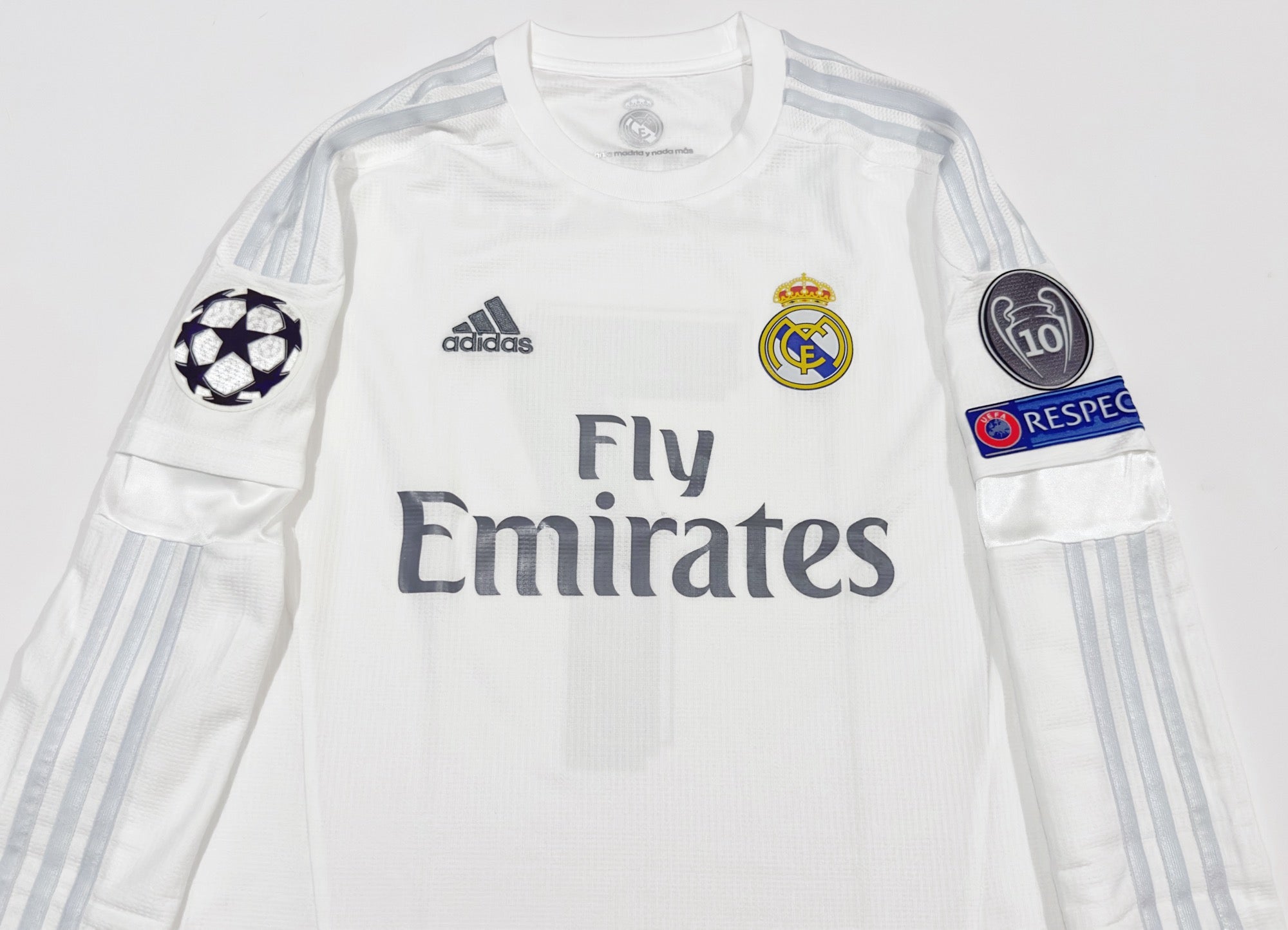 2015/16 Real Madrid #7 RONALDO Home Jersey (S) L/S