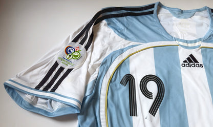 2006 Argentina #19 MESSI Home Jersey Boxset (XL)