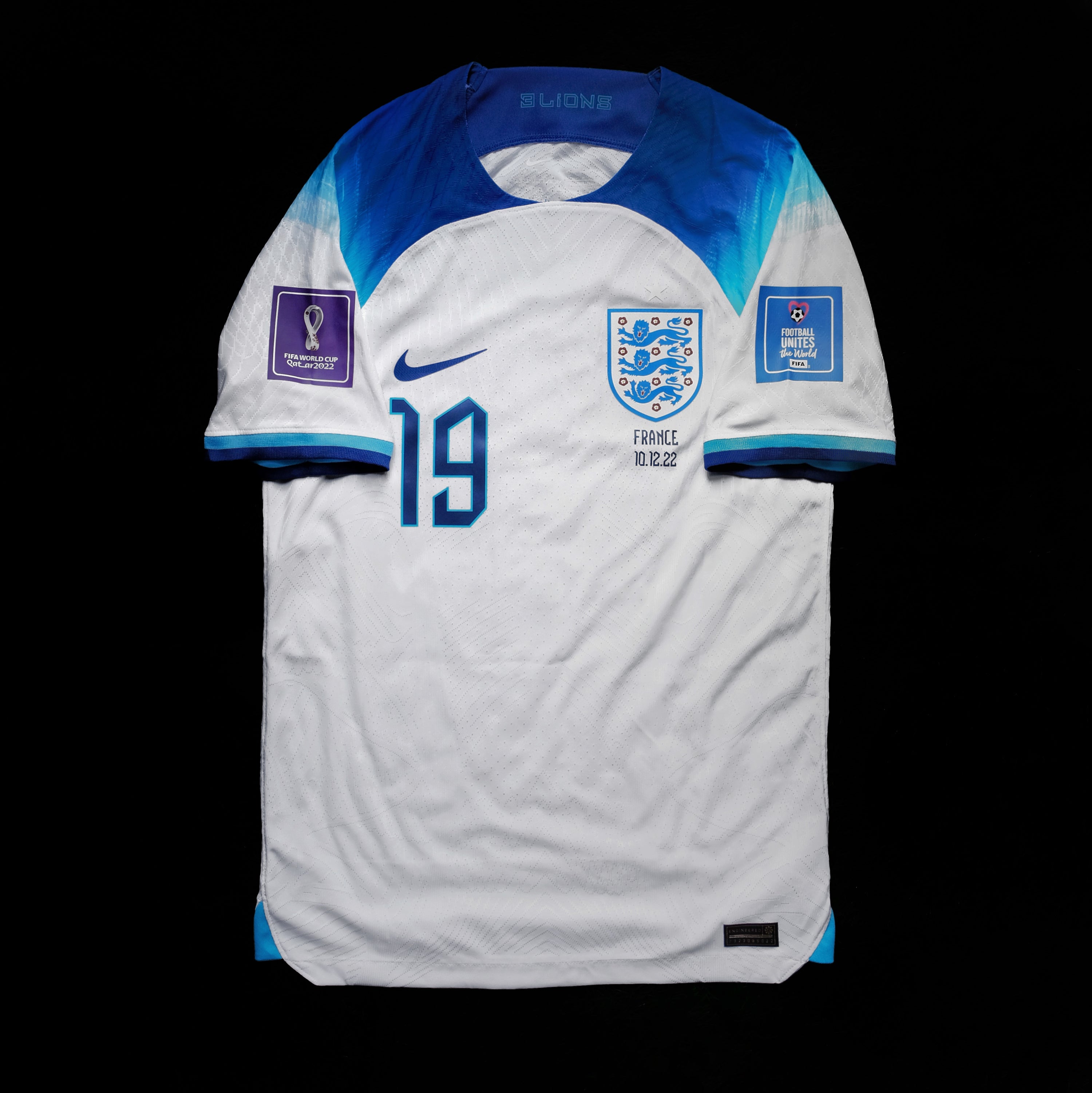 2022/23 England #19 MOUNT Home Jersey (S)