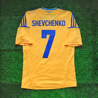 2012/14 Ukraine #7 SHEVCHENKO Home Jersey (S)