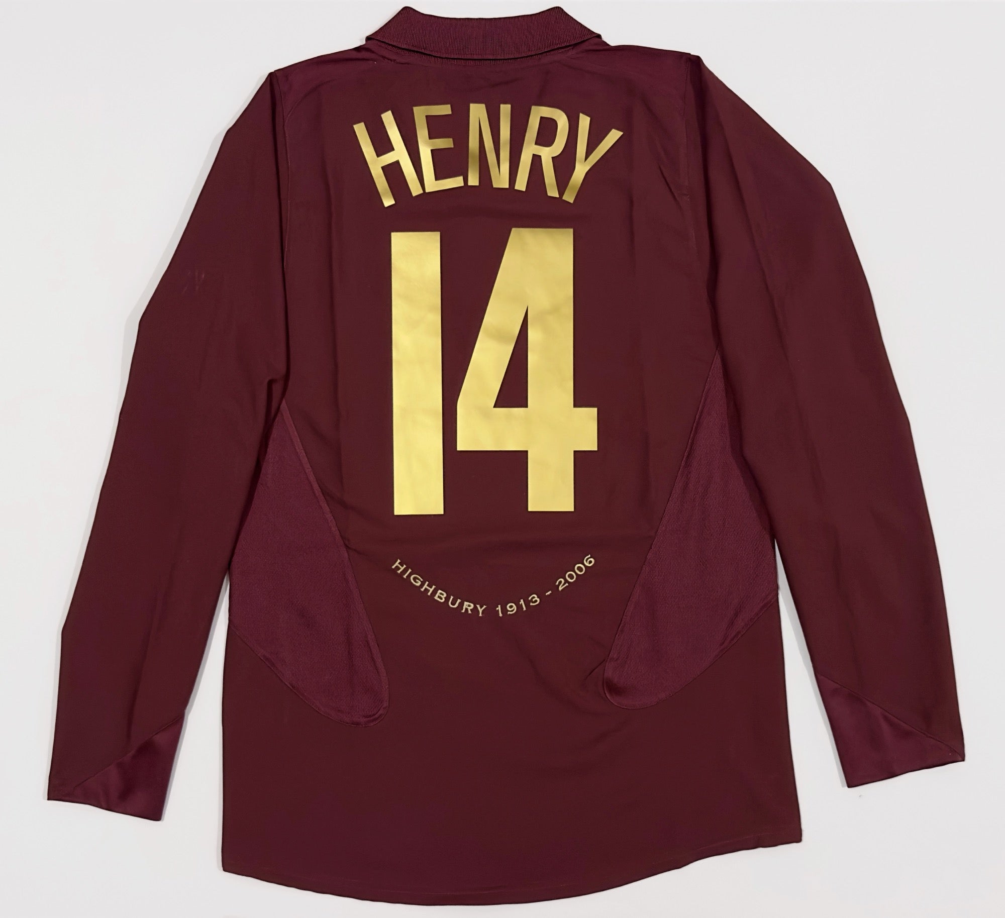 2005/06 Arsenal #14 HENRY Home Jersey (S) L/S