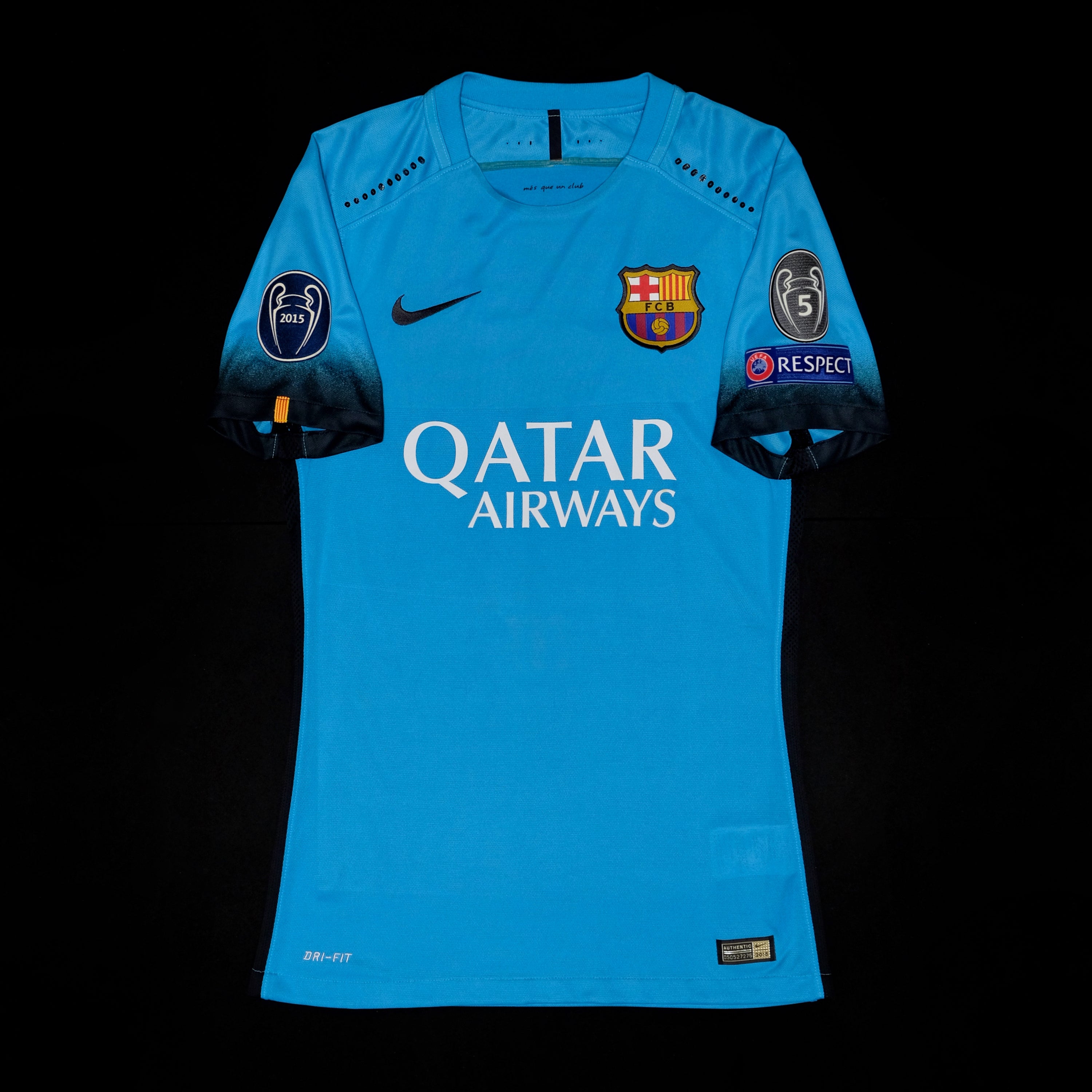 2015/16 Barcelona #11 NEYMAR JR Third Jersey (S)