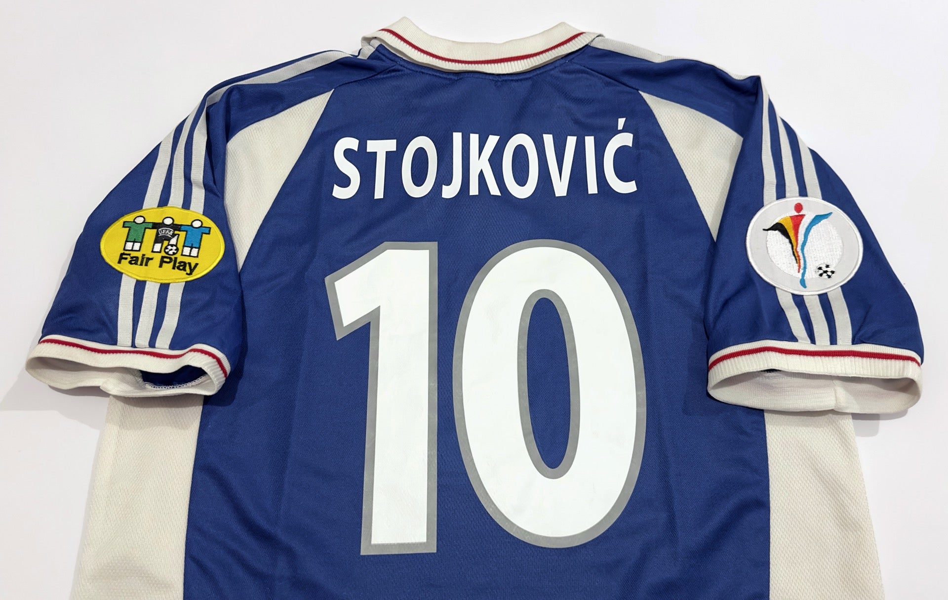 2000/01 FR Yugoslavia #10 STOJKOVIC Home Jersey (L) – Double Kick