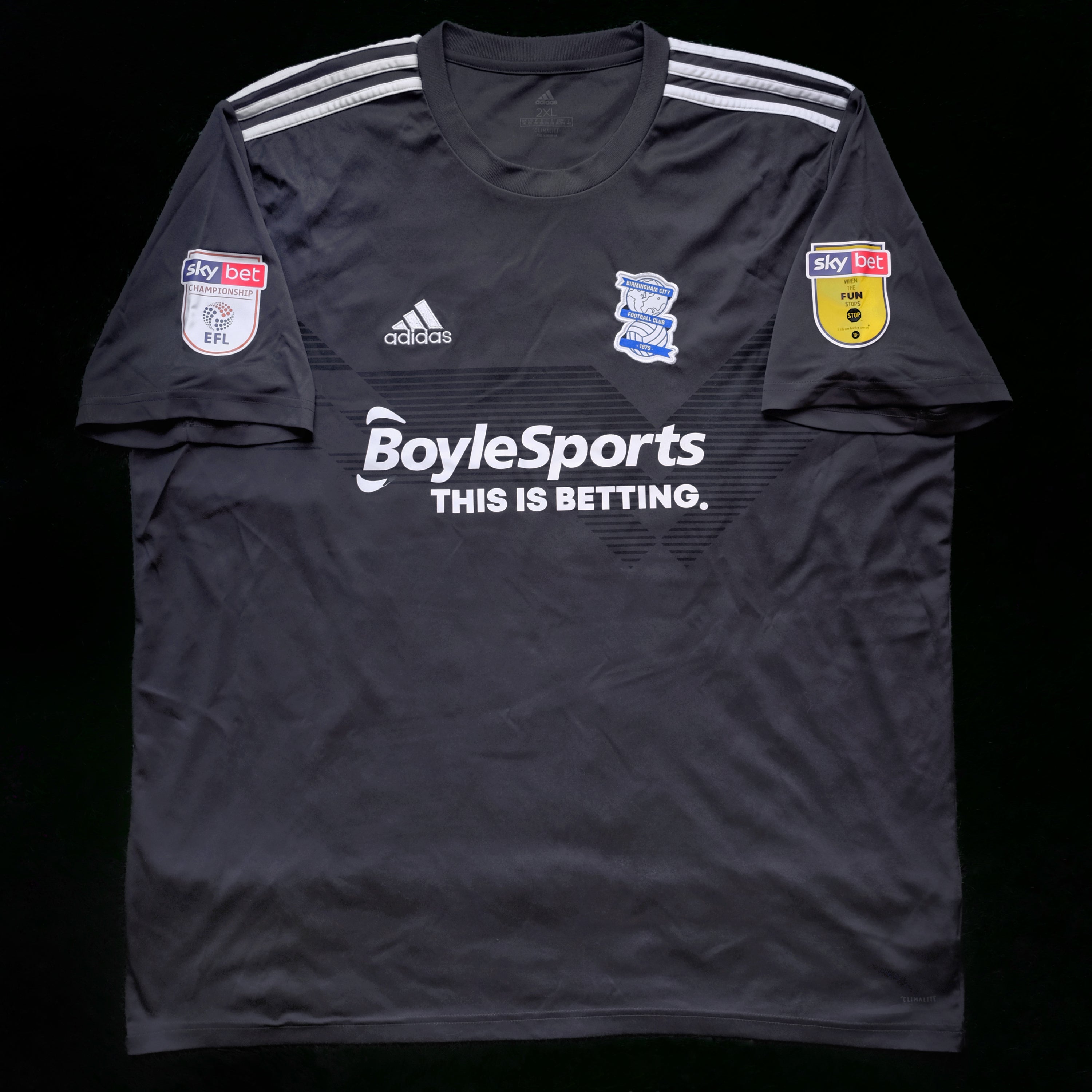 2019/20 Birmingham #22 BELLINGHAM Away Jersey (2XL)