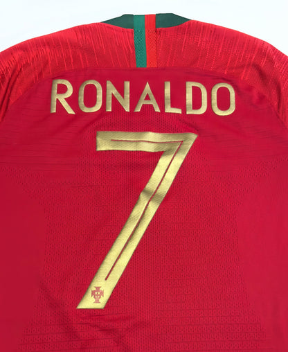 2018/19 Portugal #7 RONALDO Home Jersey (L)