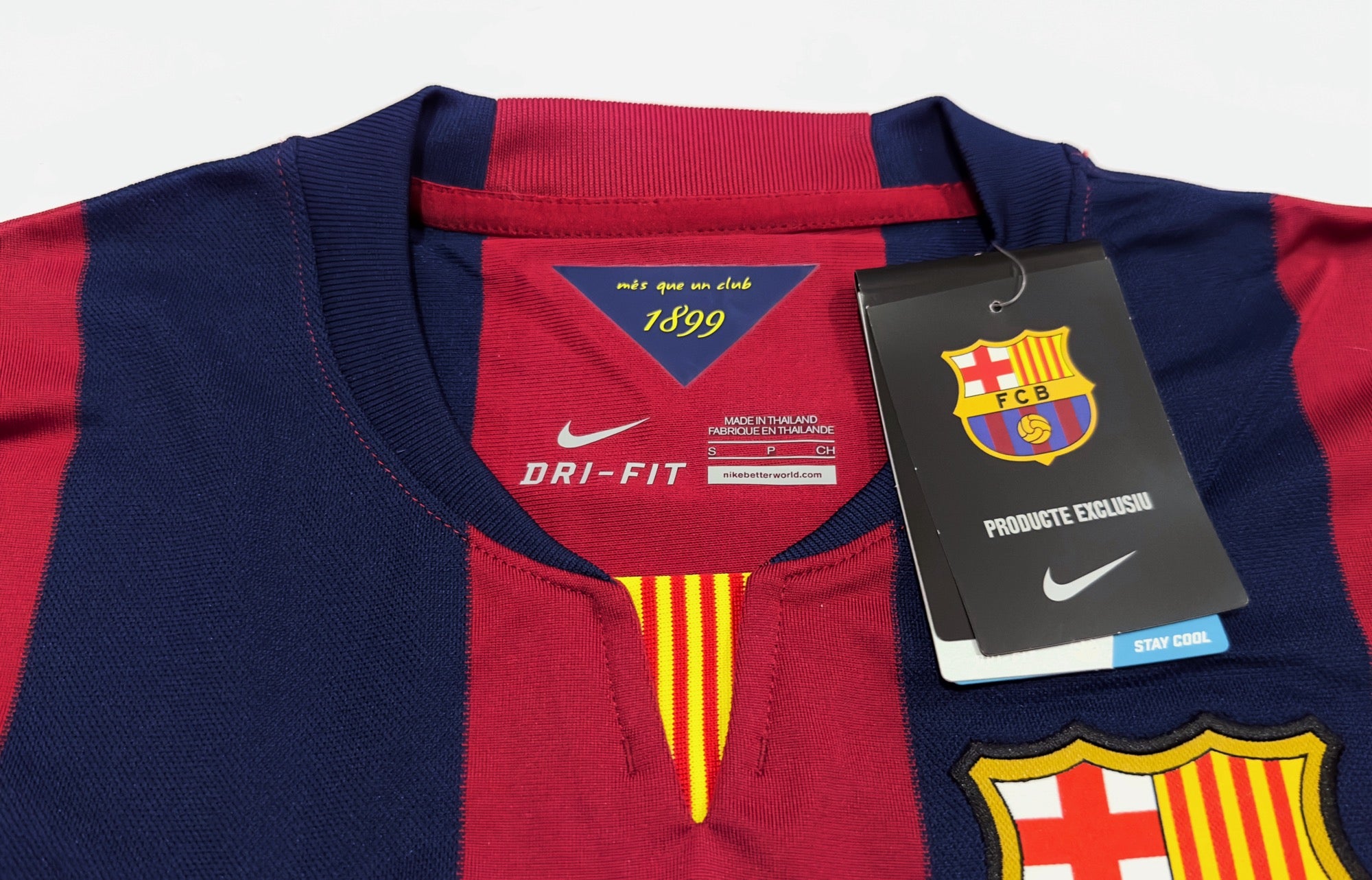 2014/15 Barcelona Home Jersey (S) L/S