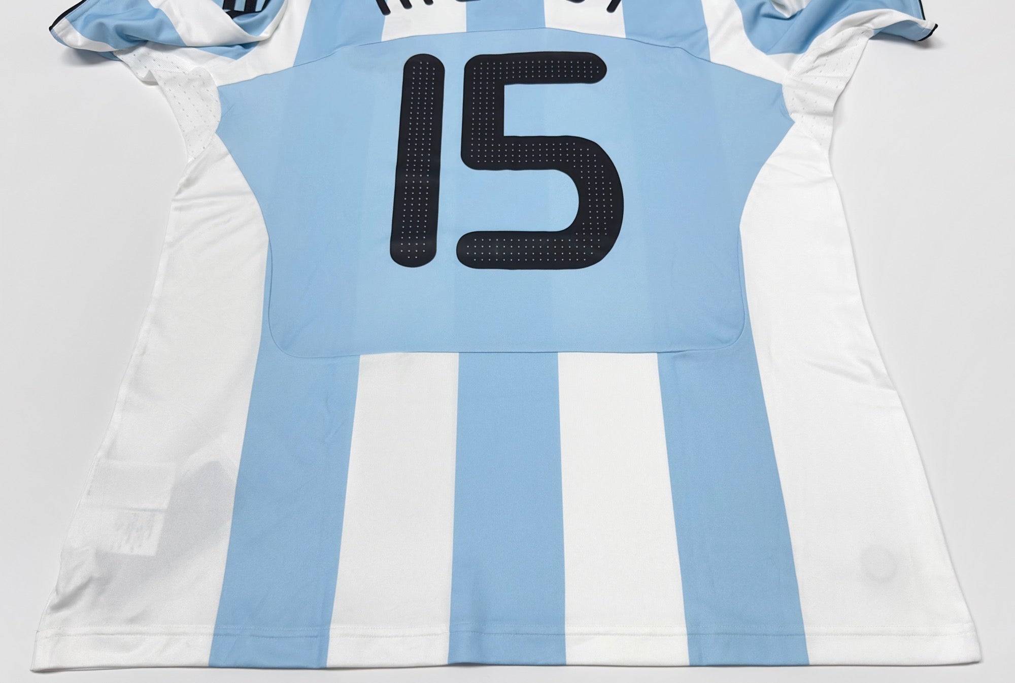 2007/09 Argentina #15 MESSI Home Jersey (XL)